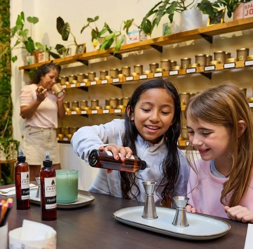 As the school year is coming to an end, kick off summer with a fun experience at Embers Candle Bar! Bring the kids in to create their own custom candles, explore new scents, and start summer with something creative and memorable. If you&rsquo;re look
