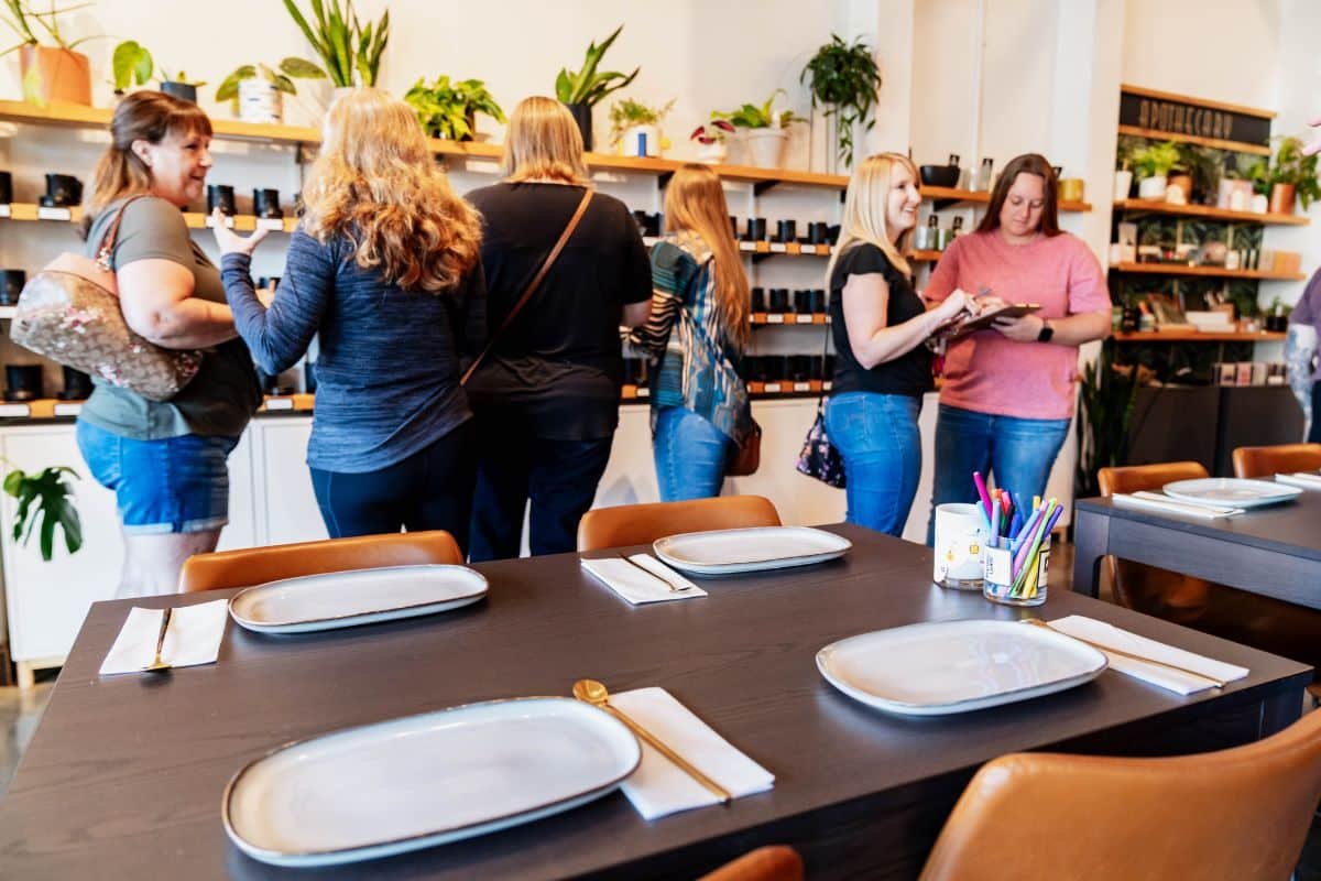 Custom candle making experience at Embers Candle Bar in Lee's Summit