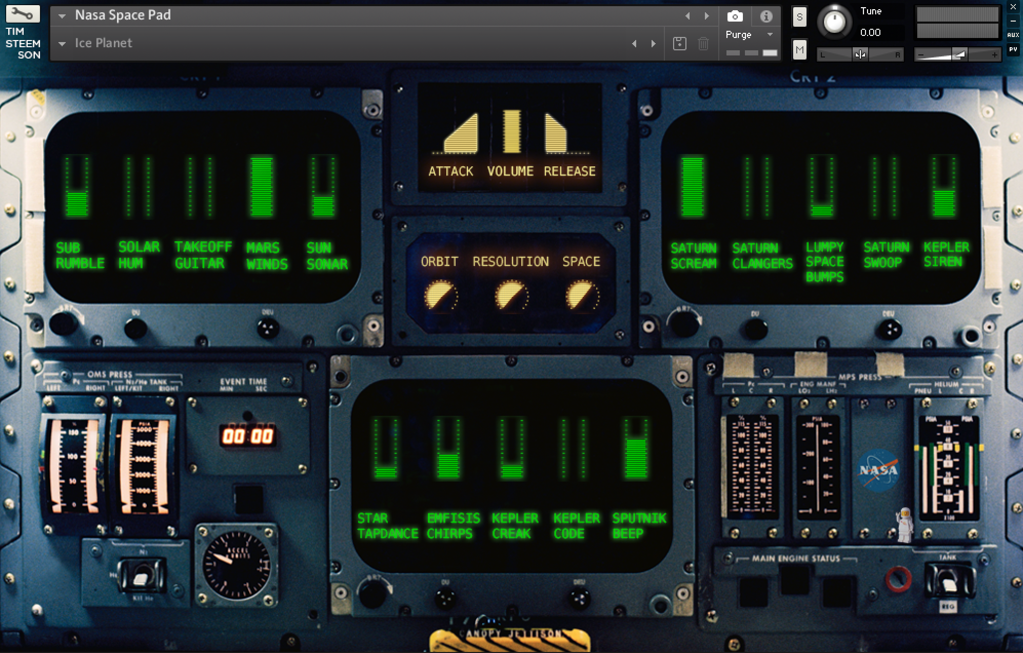 NASA Space Pad (Kontakt Instrument)