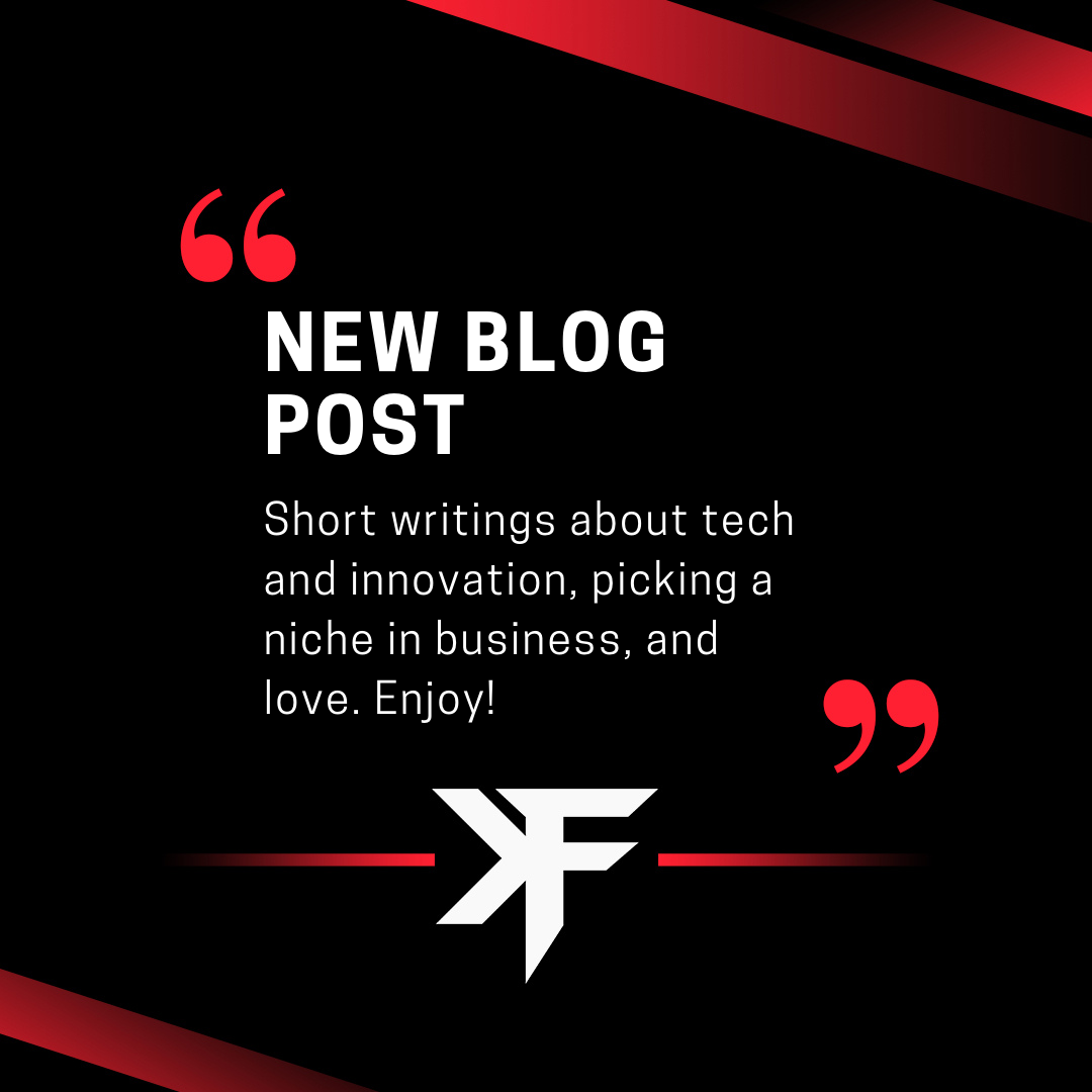 Tech, Niche, and Love. ❤️