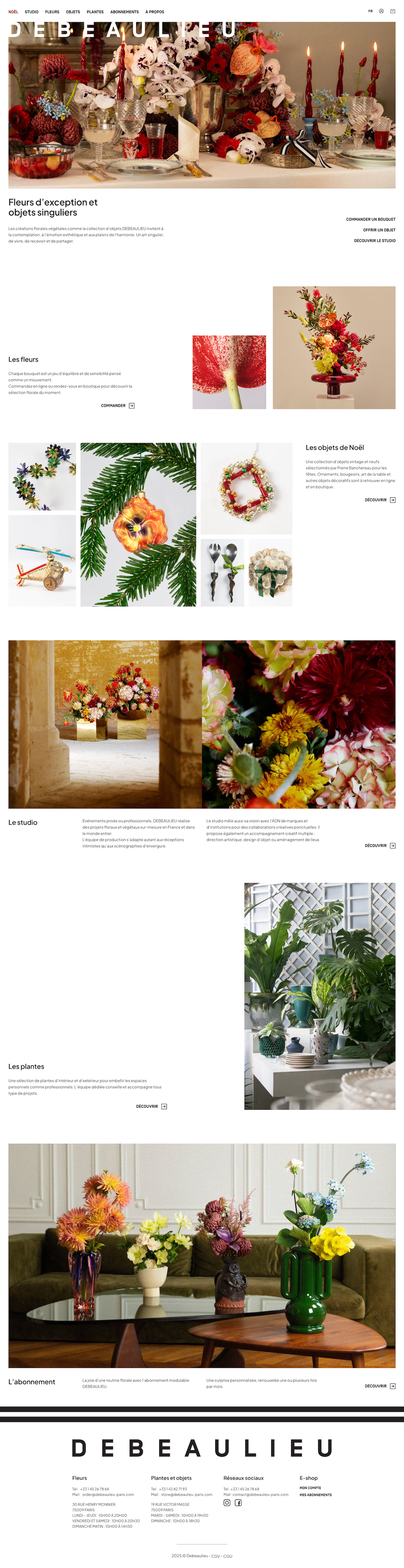 GJstudio DEBEAULIEU website