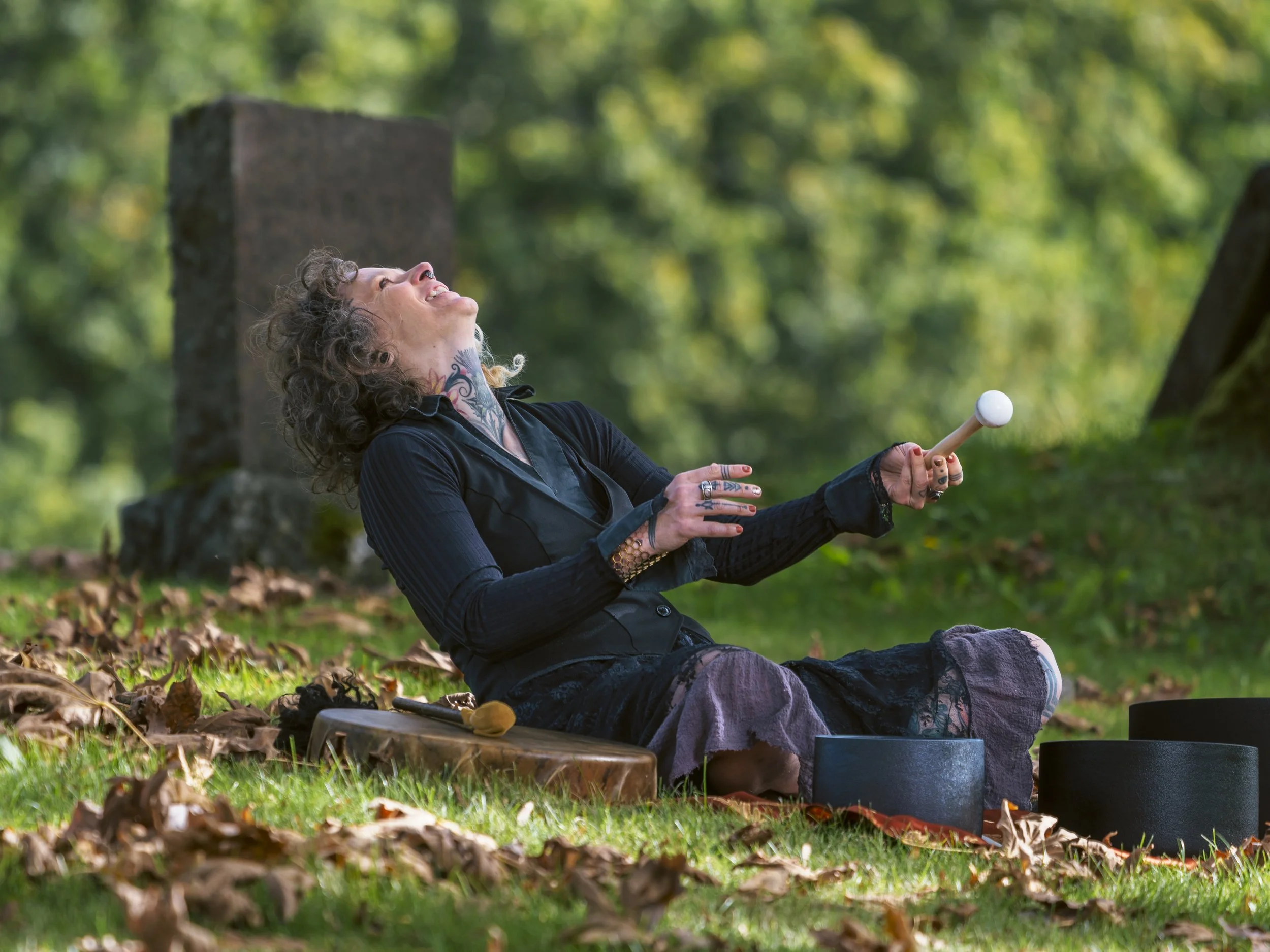 The Trees Spoke to Me! (with cemetery photos)