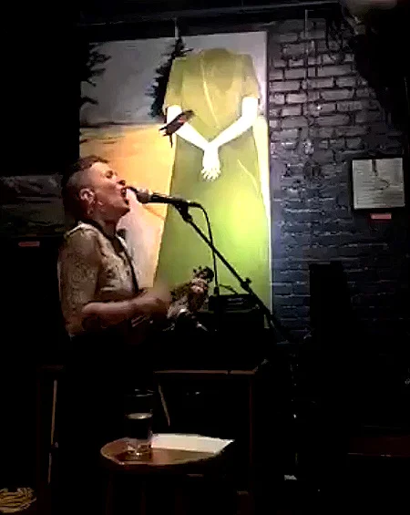 A screen shot of yours truly, being a “Punk Rock Motivational Speaker”