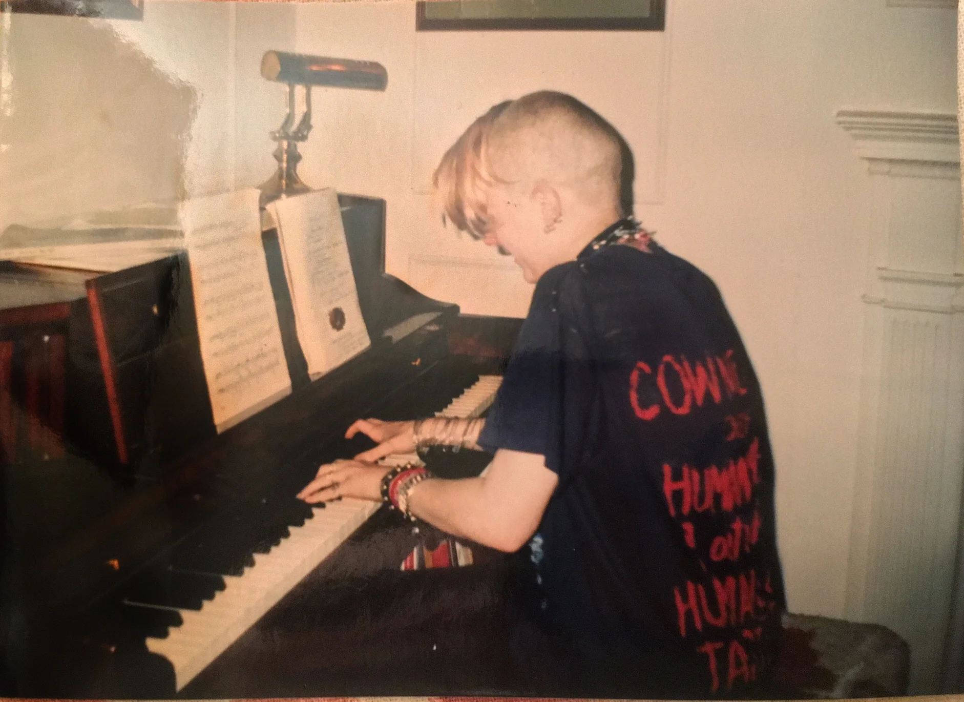 Here is adorable, teen-aged me, likely playing Rachmaninoff. (An adjudicator told me once that my bracelets got in the way of my performance sound quality. Luckily, my amazing piano teacher told me that it wasn’t an actual issue and that I could wear what whatever I wanted..It’s as though he really understood me.)