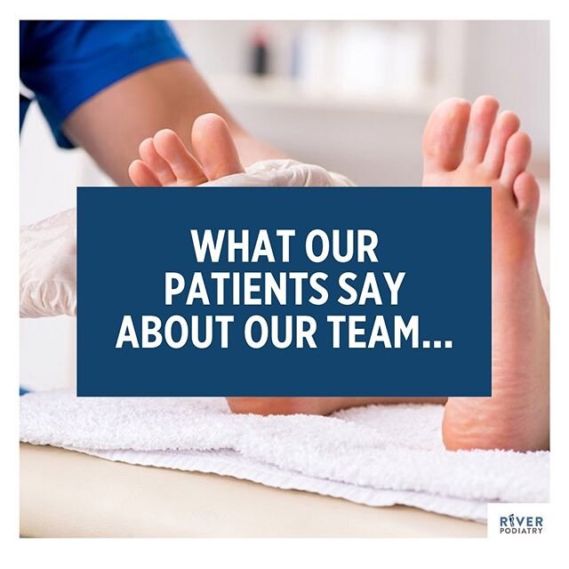Our team looks forward to future visits from our entire community. Tap the link in our bio to learn more about the safety precautions we are taking at River Podiatry to address COVID-19. ⁠⠀
⁠⠀