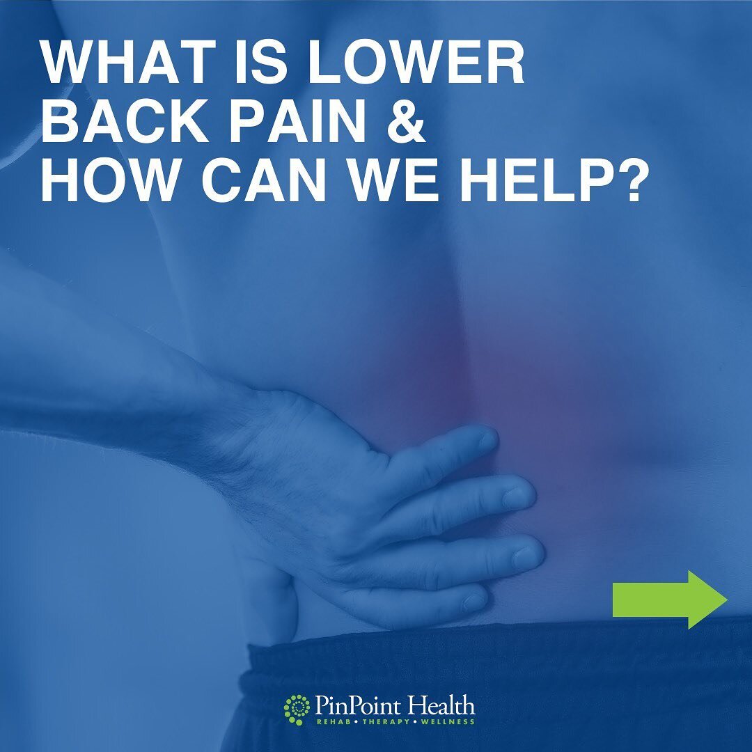 Swipe to see if you have lower back pain, aggravating factors, what you can do at home, and how we can help. 
Click the link in bio to learn more about our services. #PinPointYourHealth