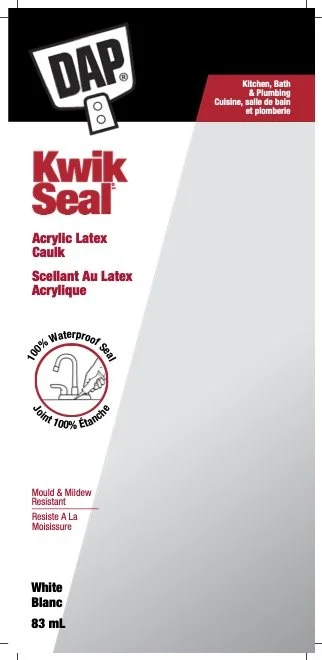 DAP Kwik Seal backer card label