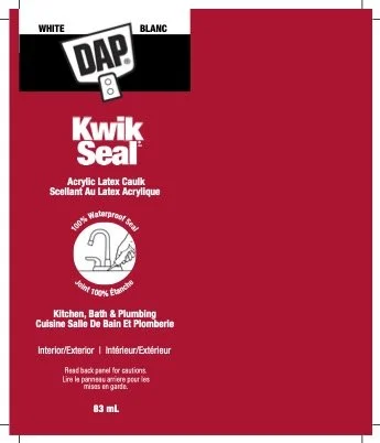 DAP Kwik Seal squeeze tube label