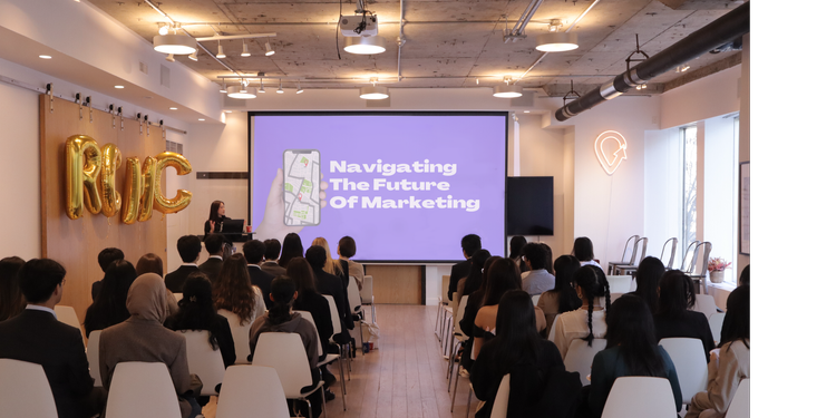An audience at the Rotman Commerce Marketing Conference