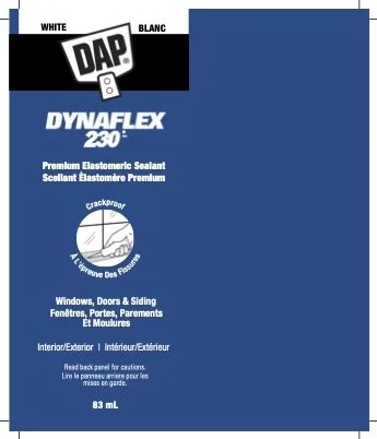 DAP Dynaflex 230 squeeze tube label