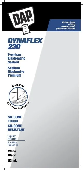 DAP Dynaflex 230 backer card label