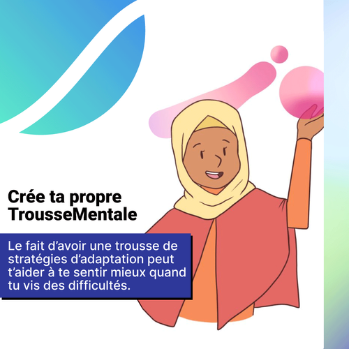 TrousseMentale social post: Build your own MindKit (French)