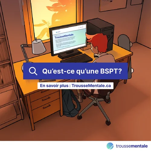 TrousseMentale social post: What is PTSI? (French)