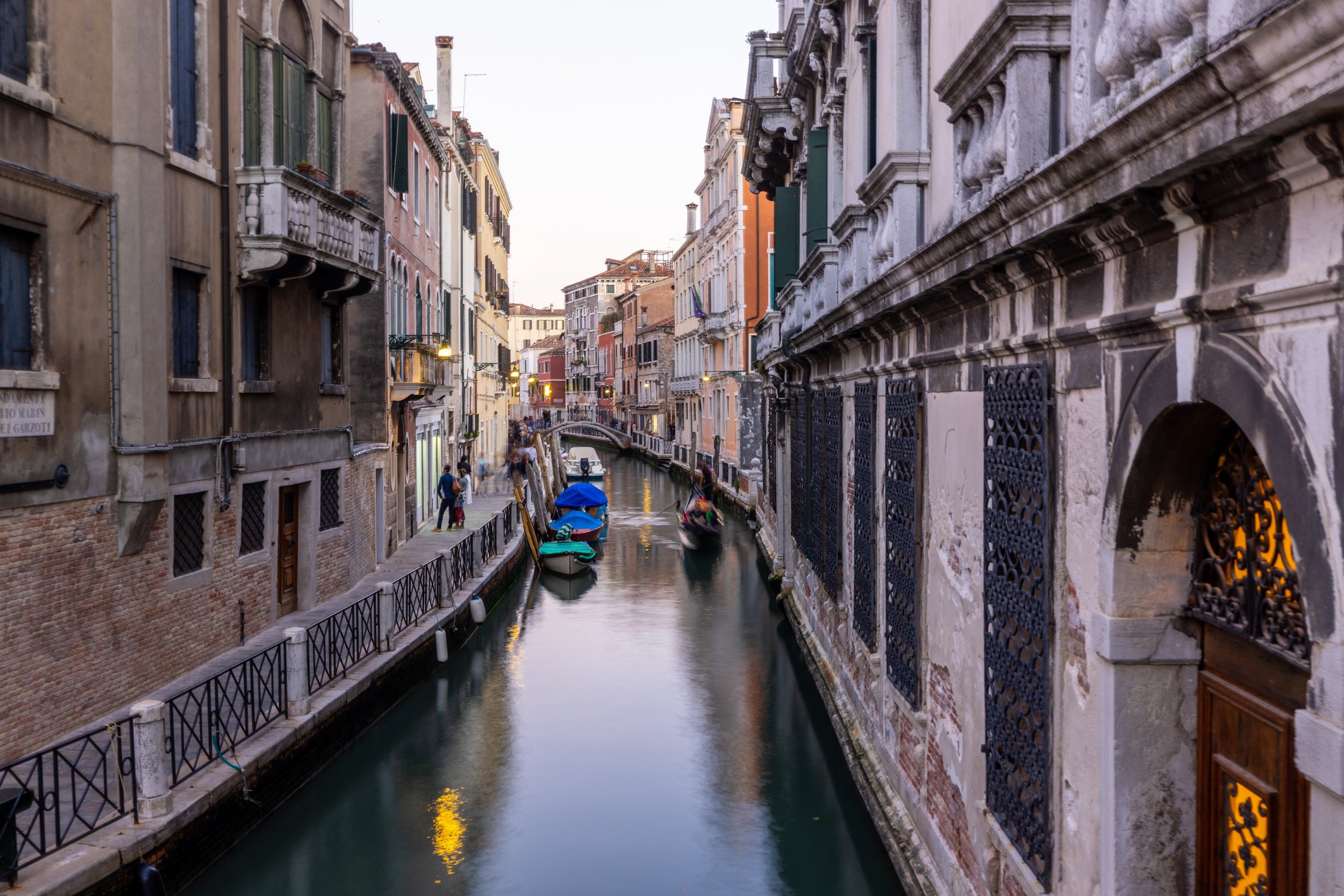 Venice Canal with Blue Boats-0757.jpg