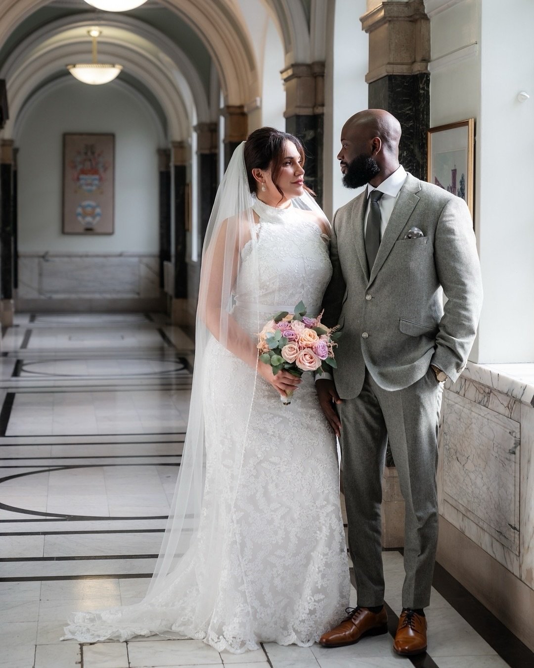 Sometimes, the most powerful moments are the quiet ones&mdash;the simple exchange of a glance that says, &lsquo;We made it.&rsquo; 🖤🌸

#ClassicWedding #ElegantCouples #ForeverStartsNow #WeddingDayFeels #TogetherAlways #BridalBeauty #LoveInFocus #Bl