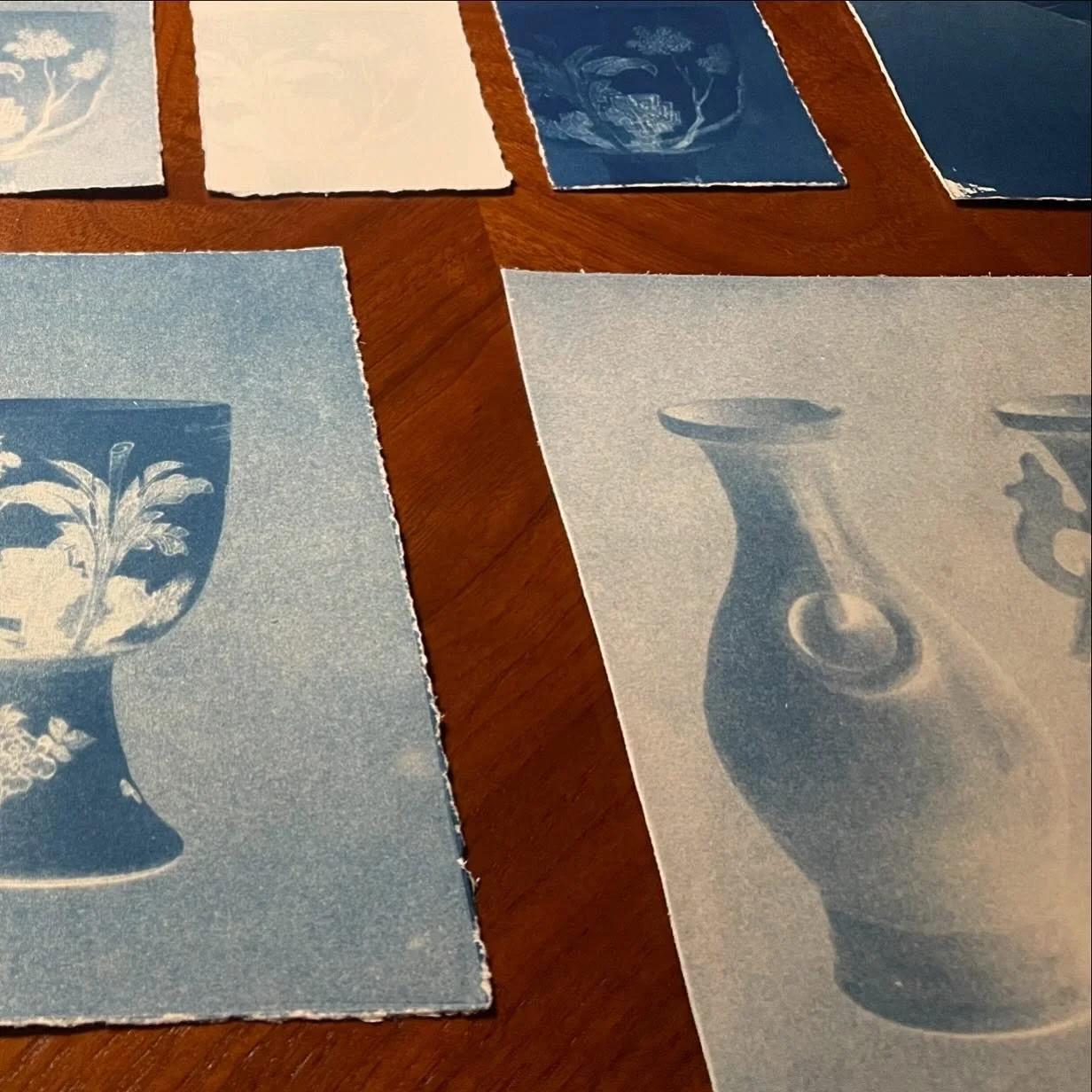 Every art piece is a viewport, so the edge of it is also important. Even something as simple as a torn edge can be achieved differently. 

&nbsp;#cyanotypeprint&nbsp;#cyanotypeartist
#inspiredbynature #alternativephotography #microgram #Artcomtempora