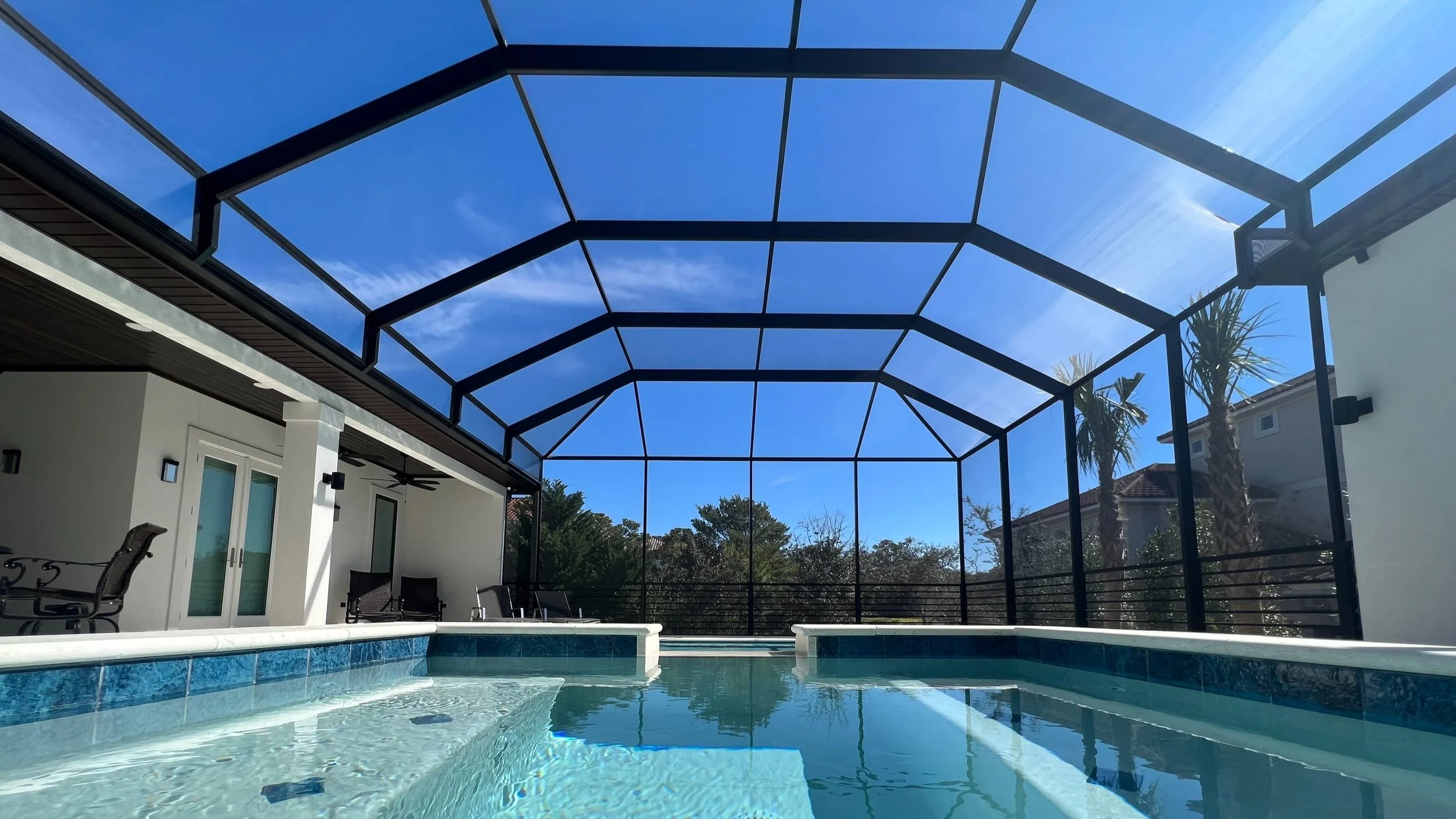 Pool enclosure installation Emerald Coast FL