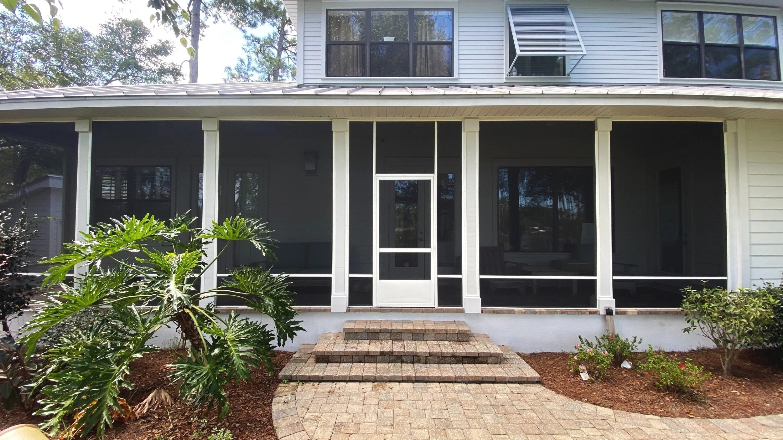 Screen porch installation Freeport FL