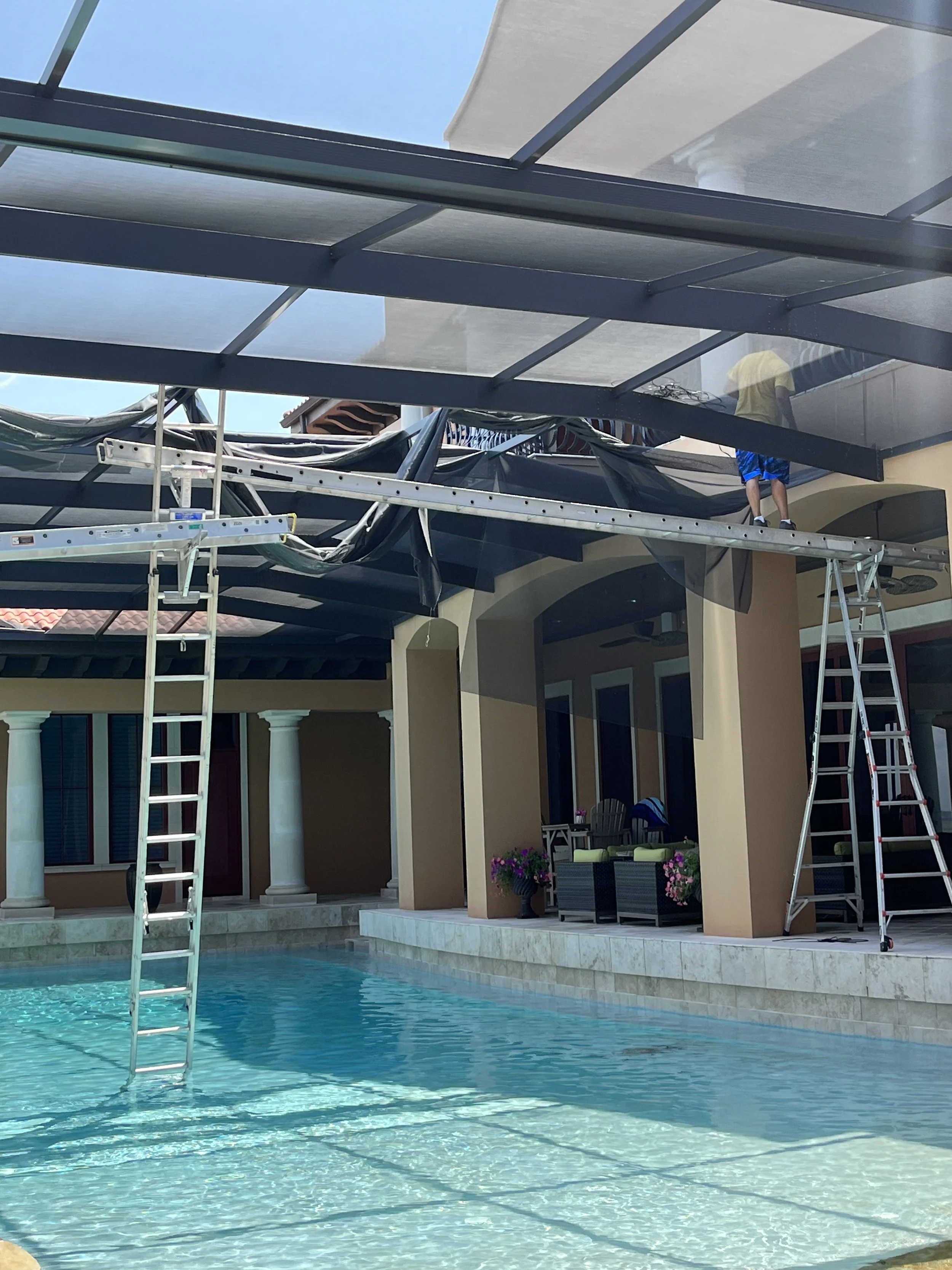 Pool enclosure installation Fort Walton Beach FL