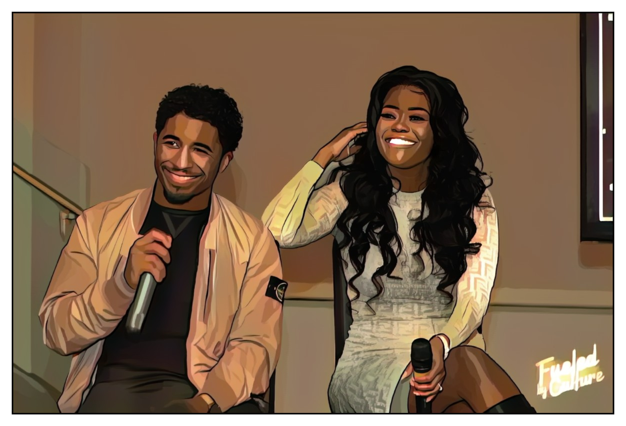 Karen Civil and Chris Lyons at Tech&amp;Culture