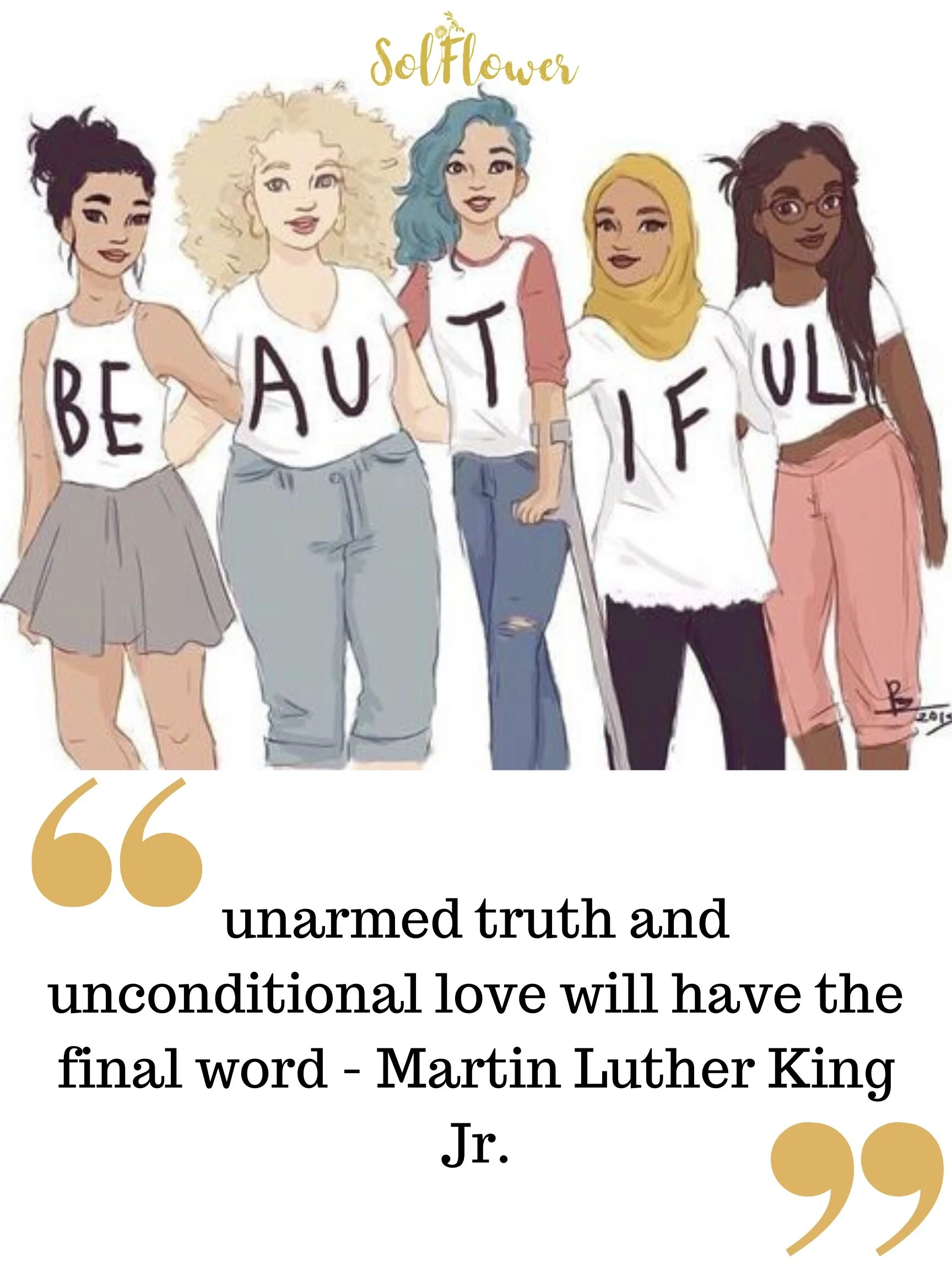 Unarmed truth & unconditional love will have the final word