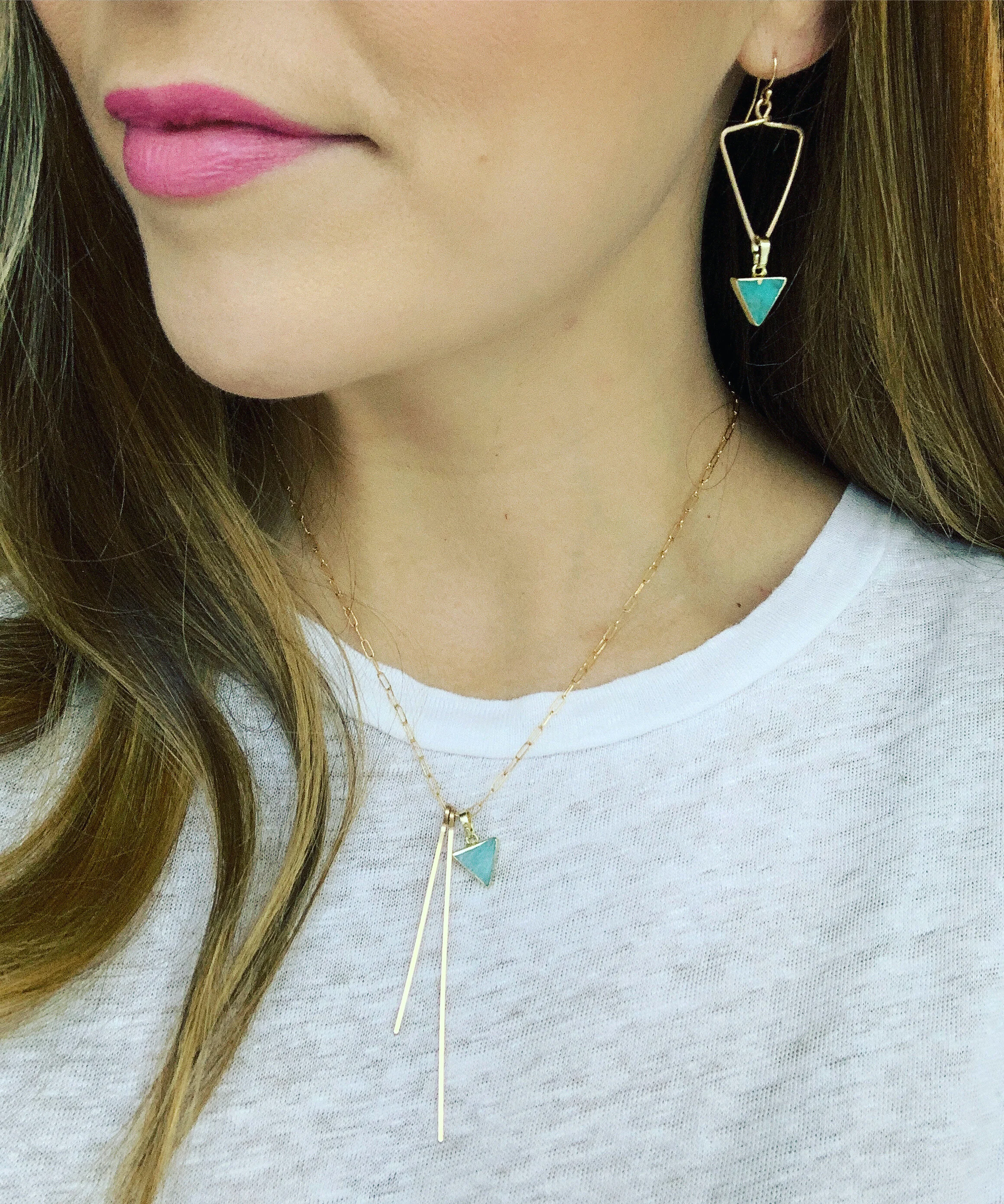 Intentional stone modern jewelry
