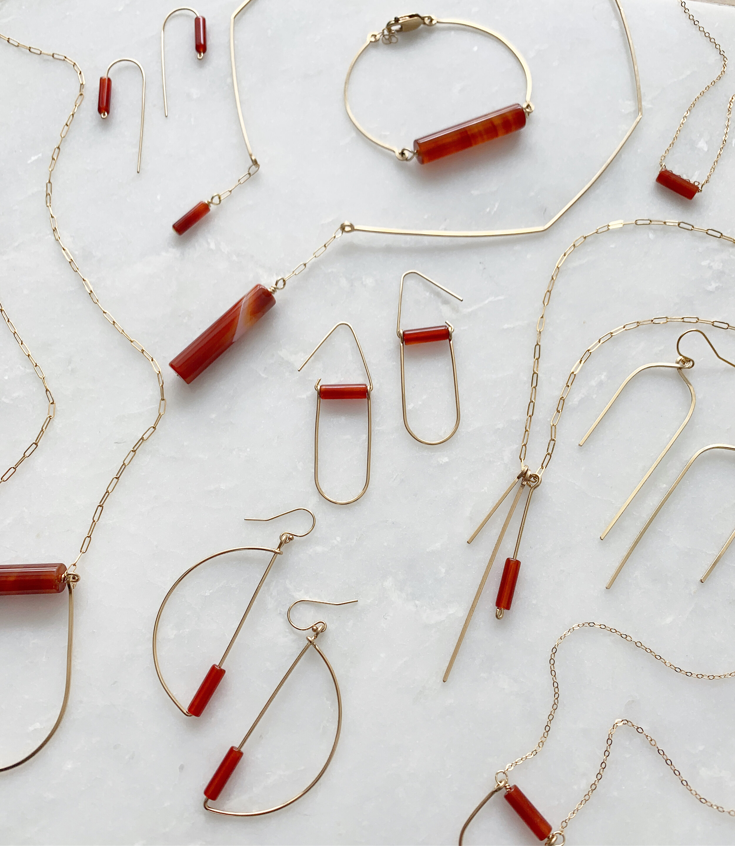 Carnelian Arch Collection_Rach B Jewelry_1.JPG