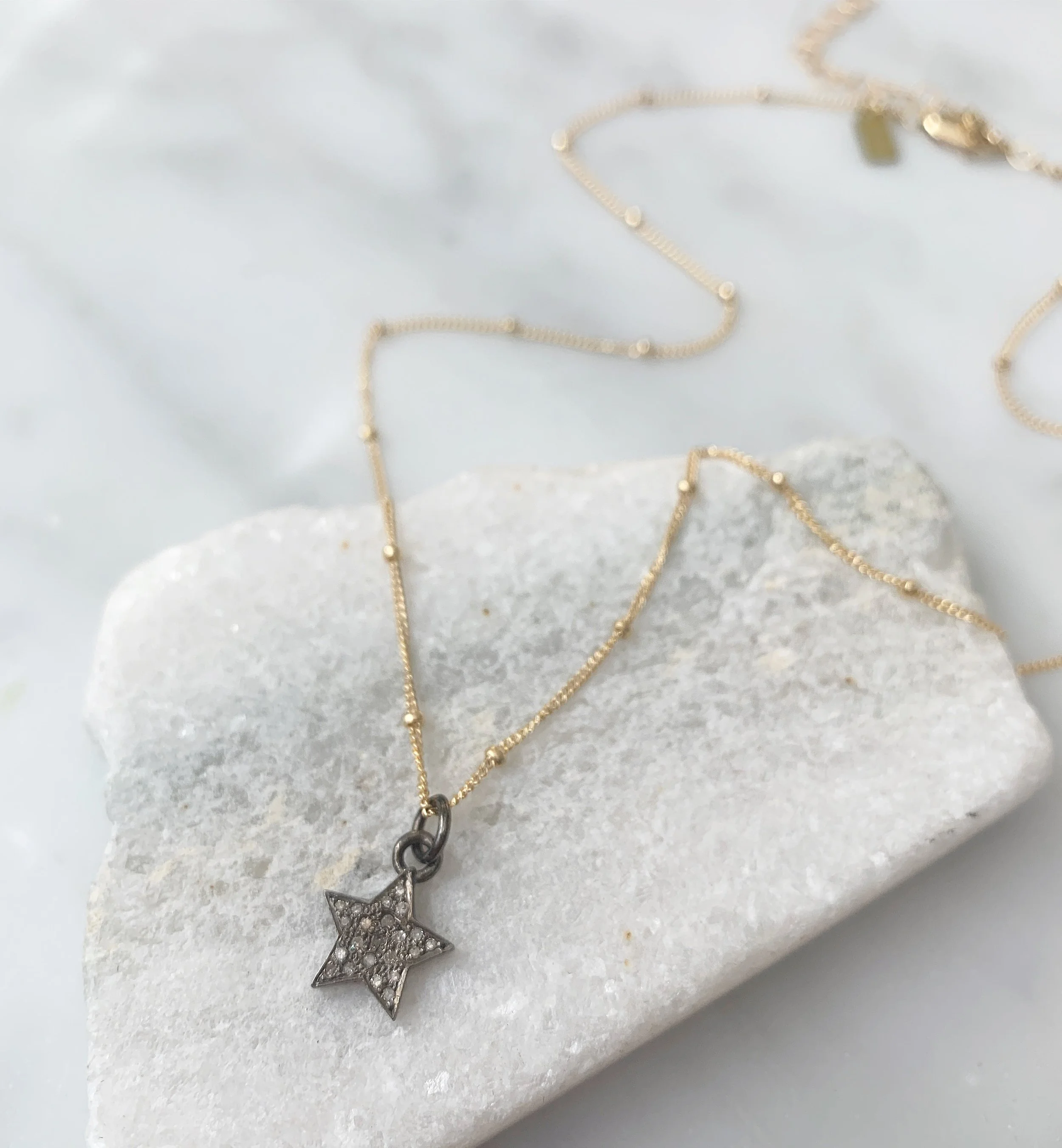 Everyday diamond necklace