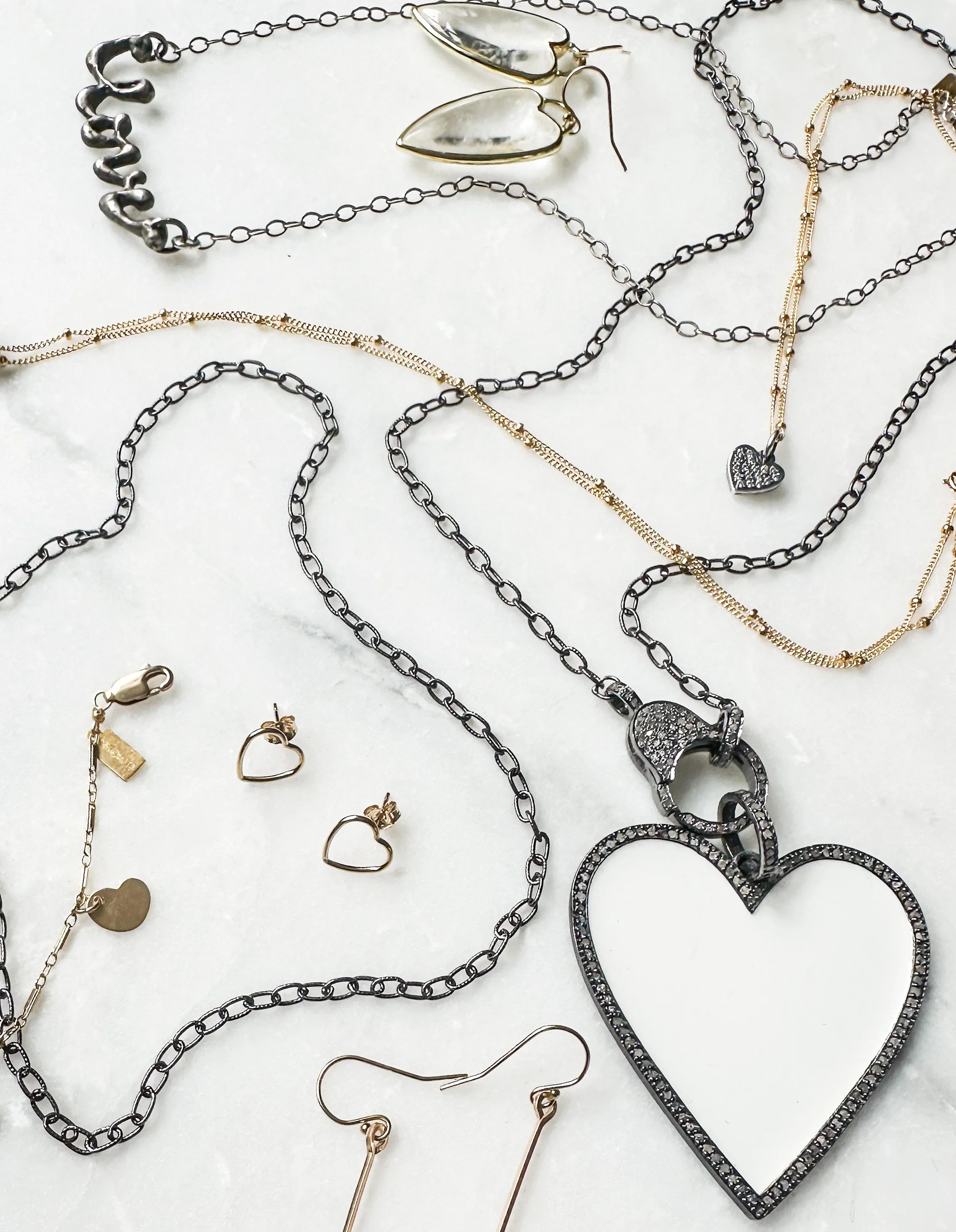 Valentine’s day modern jewelry