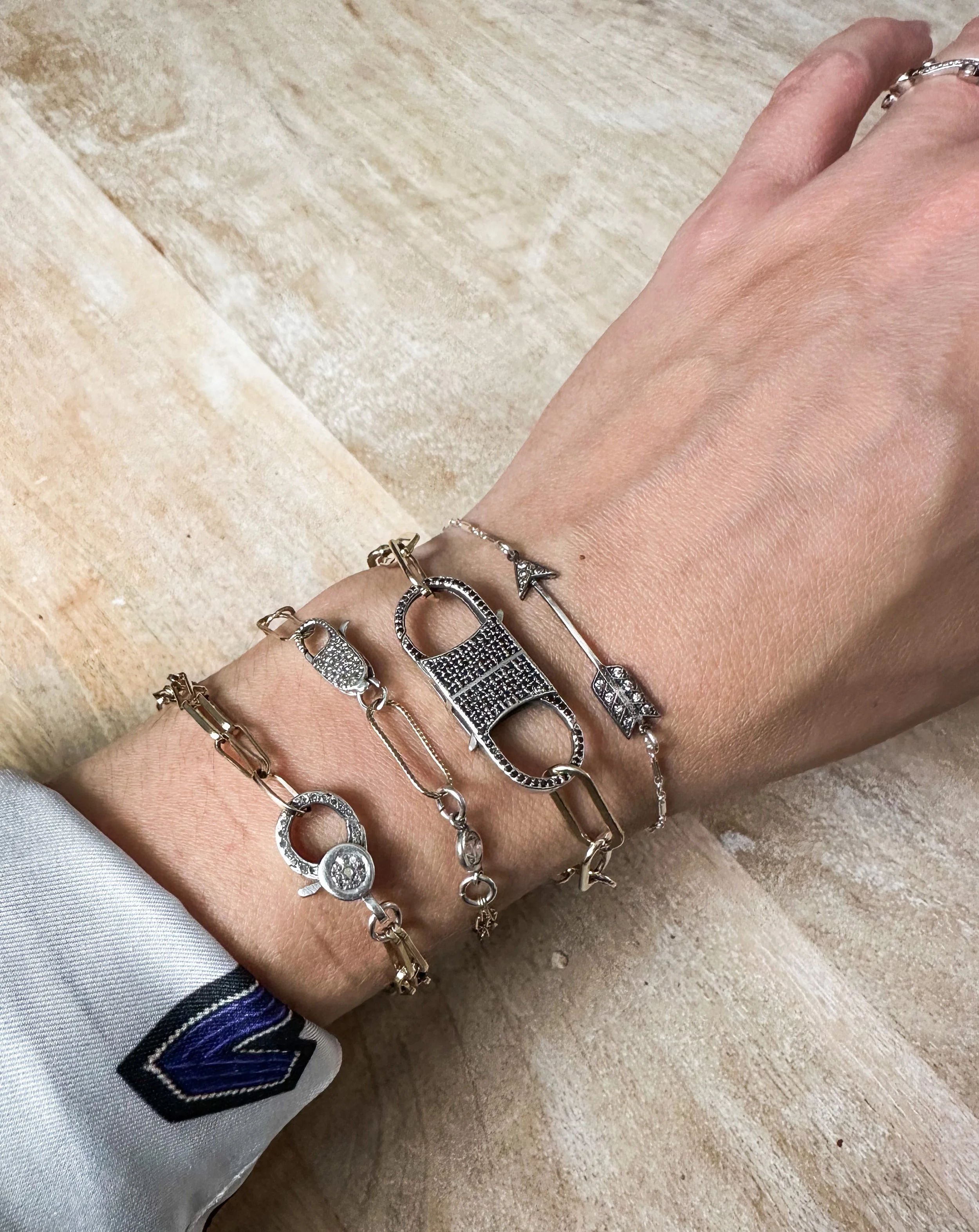 Modern handmade bracelets
