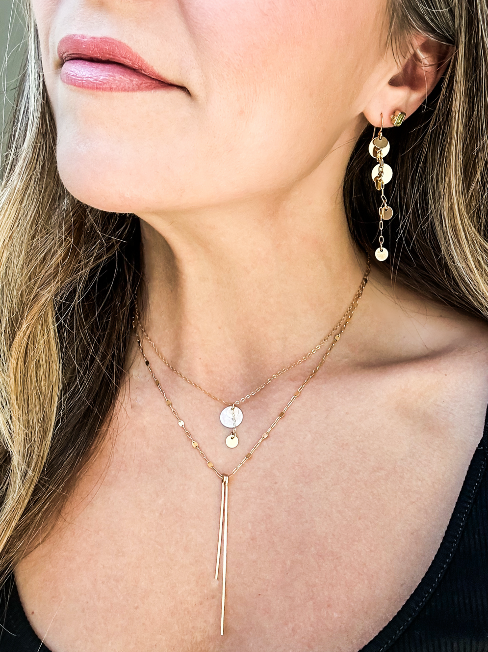 Coin necklace and earrings_Rach B Jewelry_RB1269_RB1279_RB1278.PNG