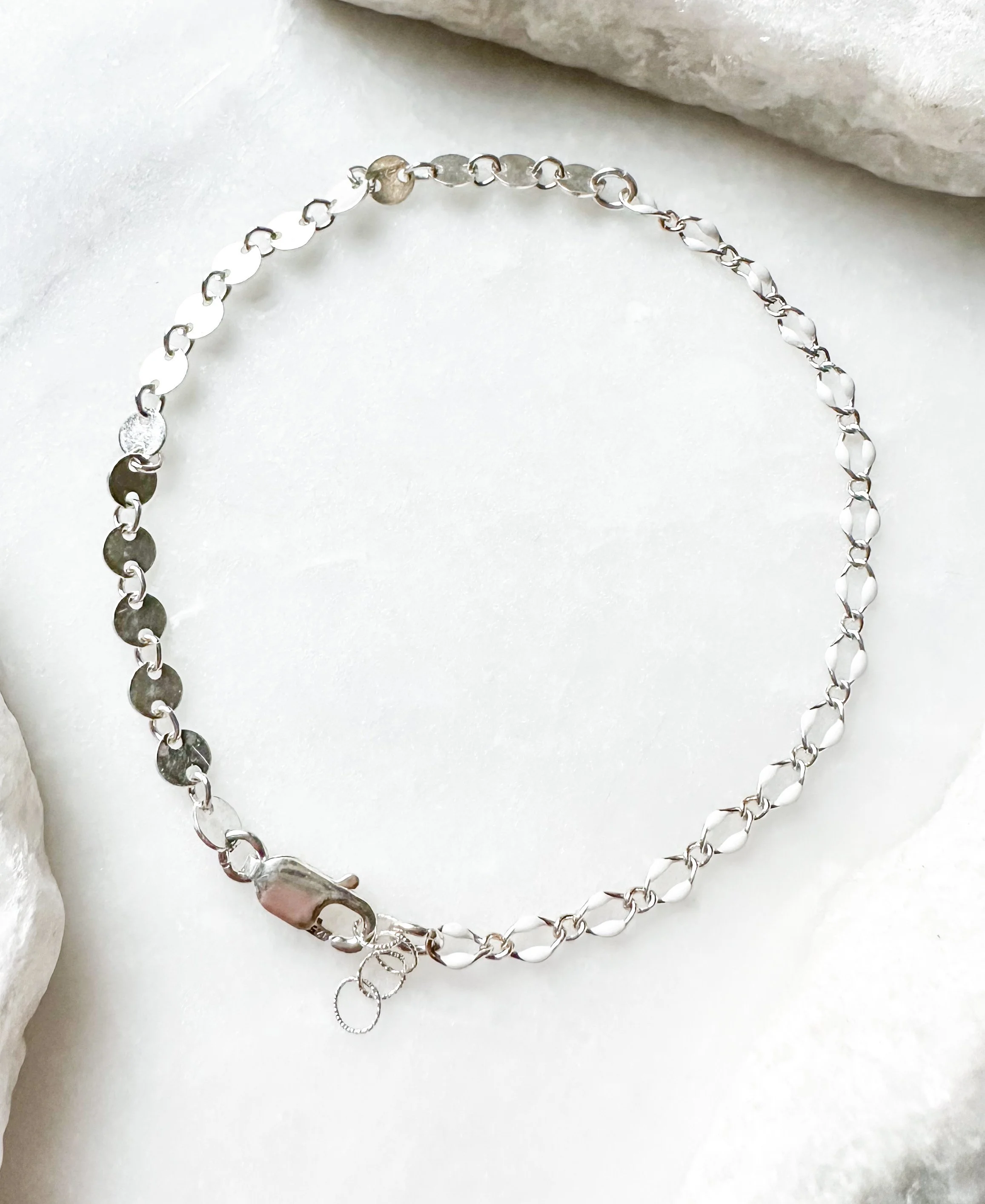 Coin chain mixed enamel bracelet_Rach B Jewelry_RB1303_7.JPEG