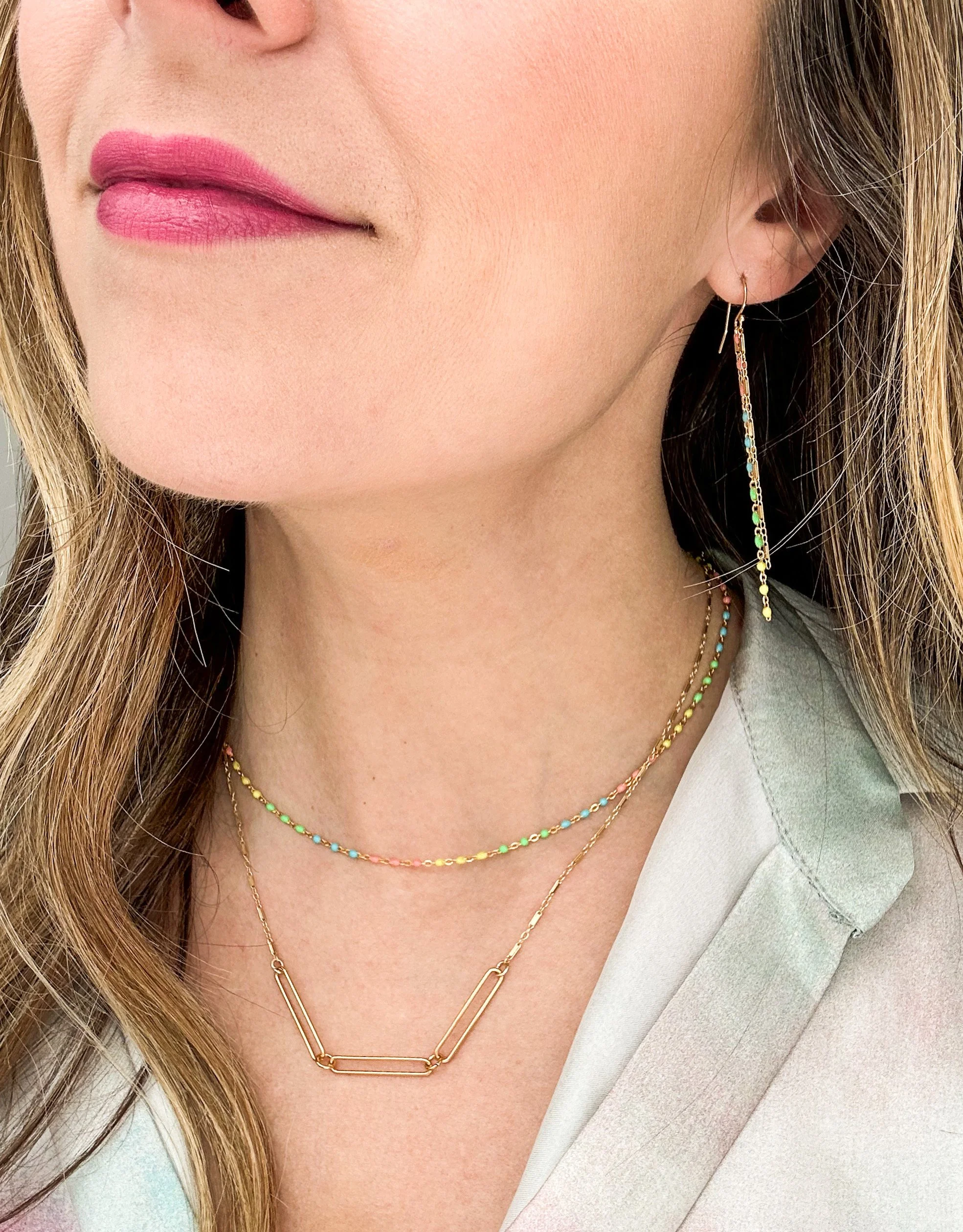 cheerful enamel summer jewellery