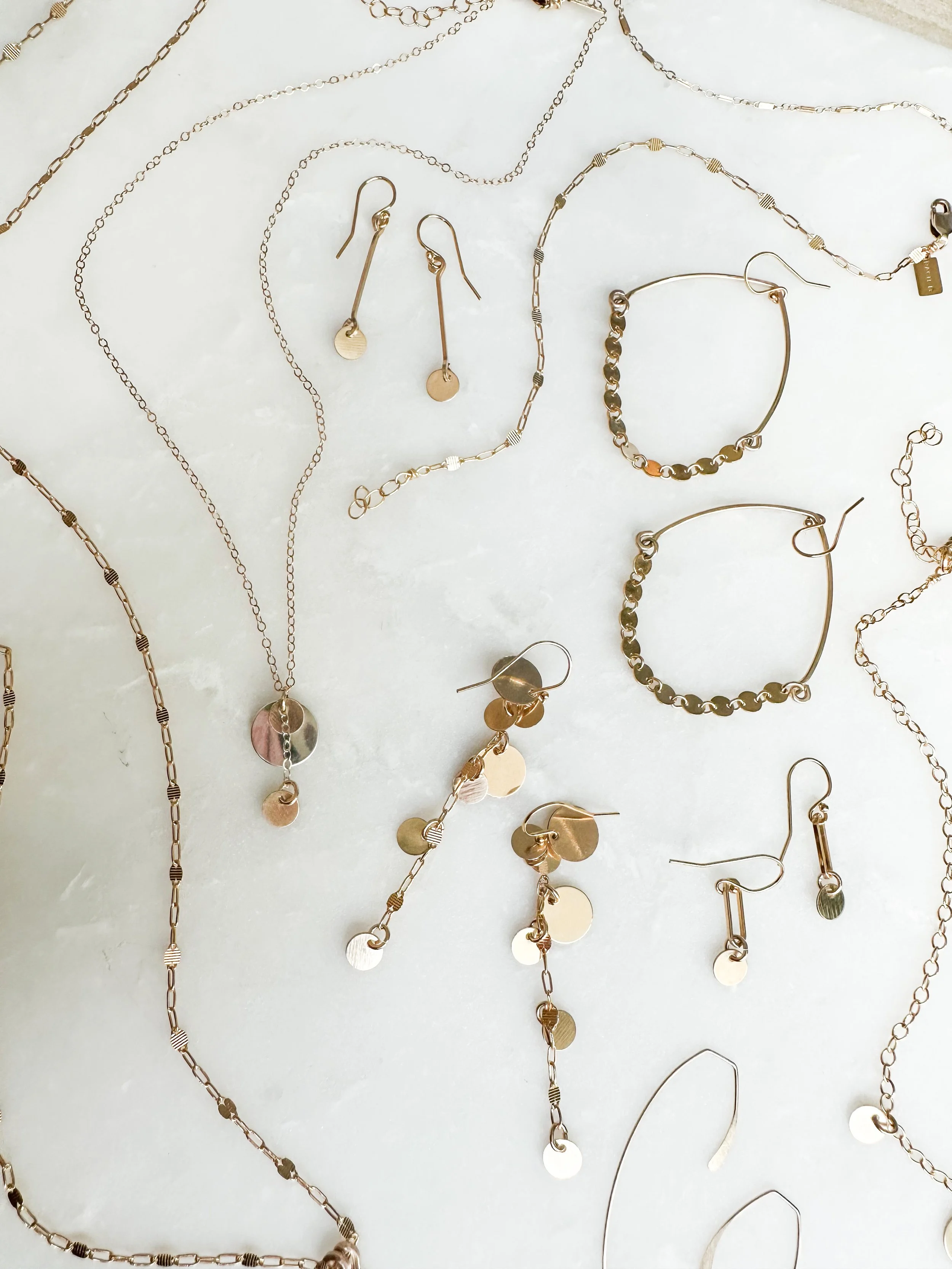 Modern handmade chain jewelry