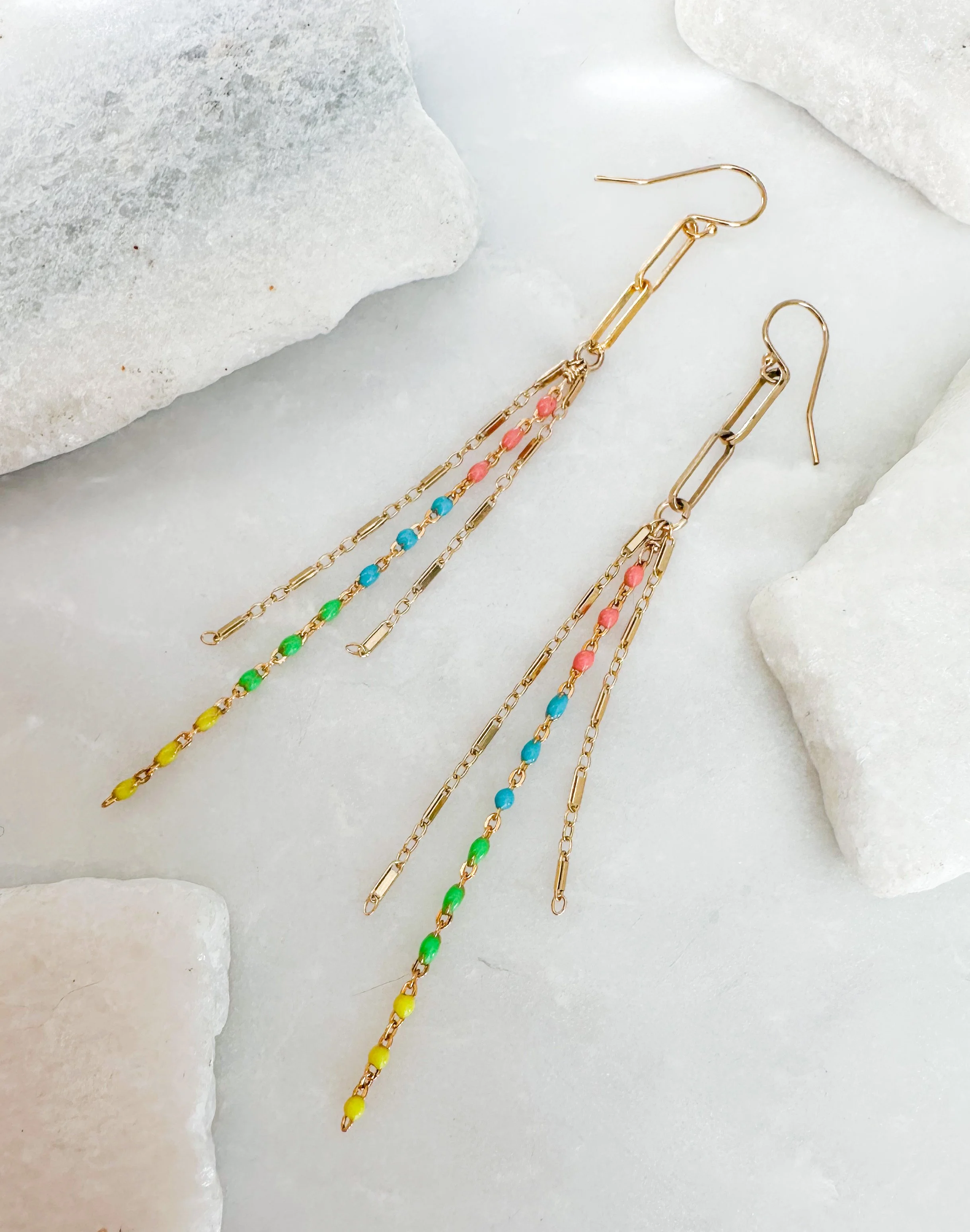 colorful everyday earrings