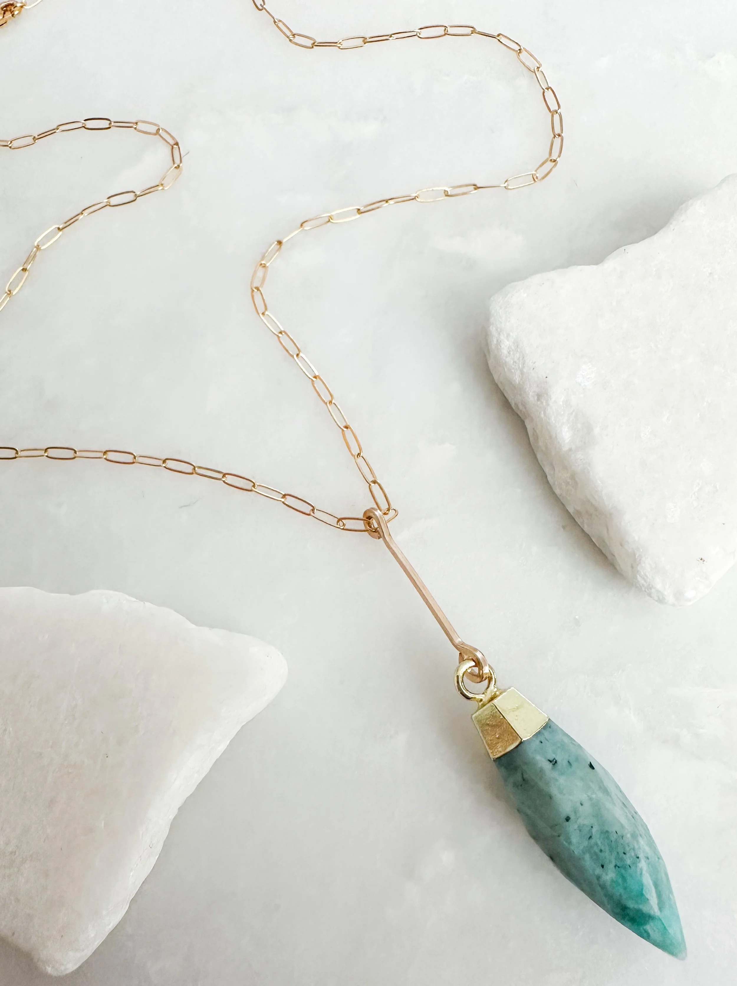 Amazonite y drop necklace_Rach B Jewelry_RB1255_2.JPEG