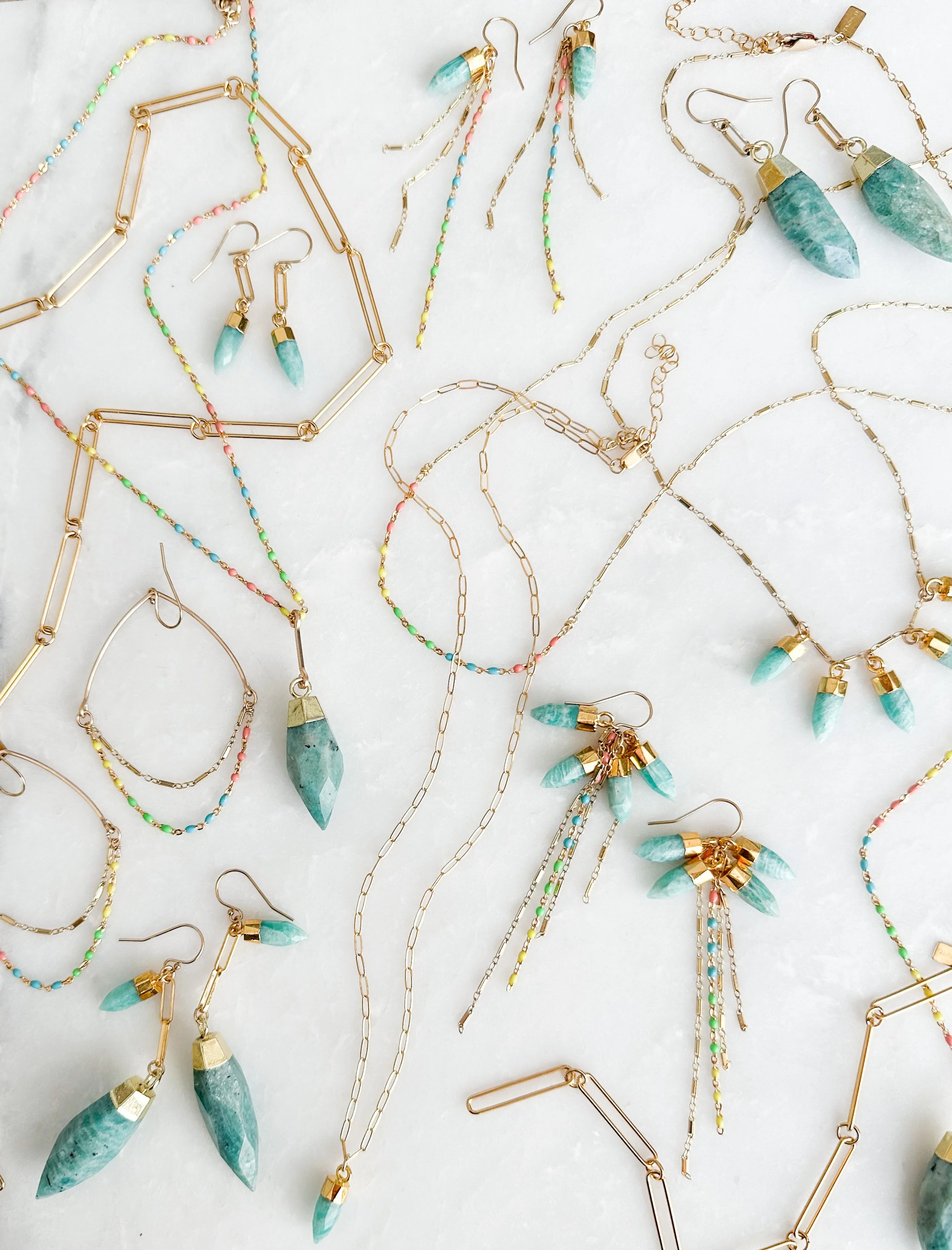 Refreshing summer jewelry