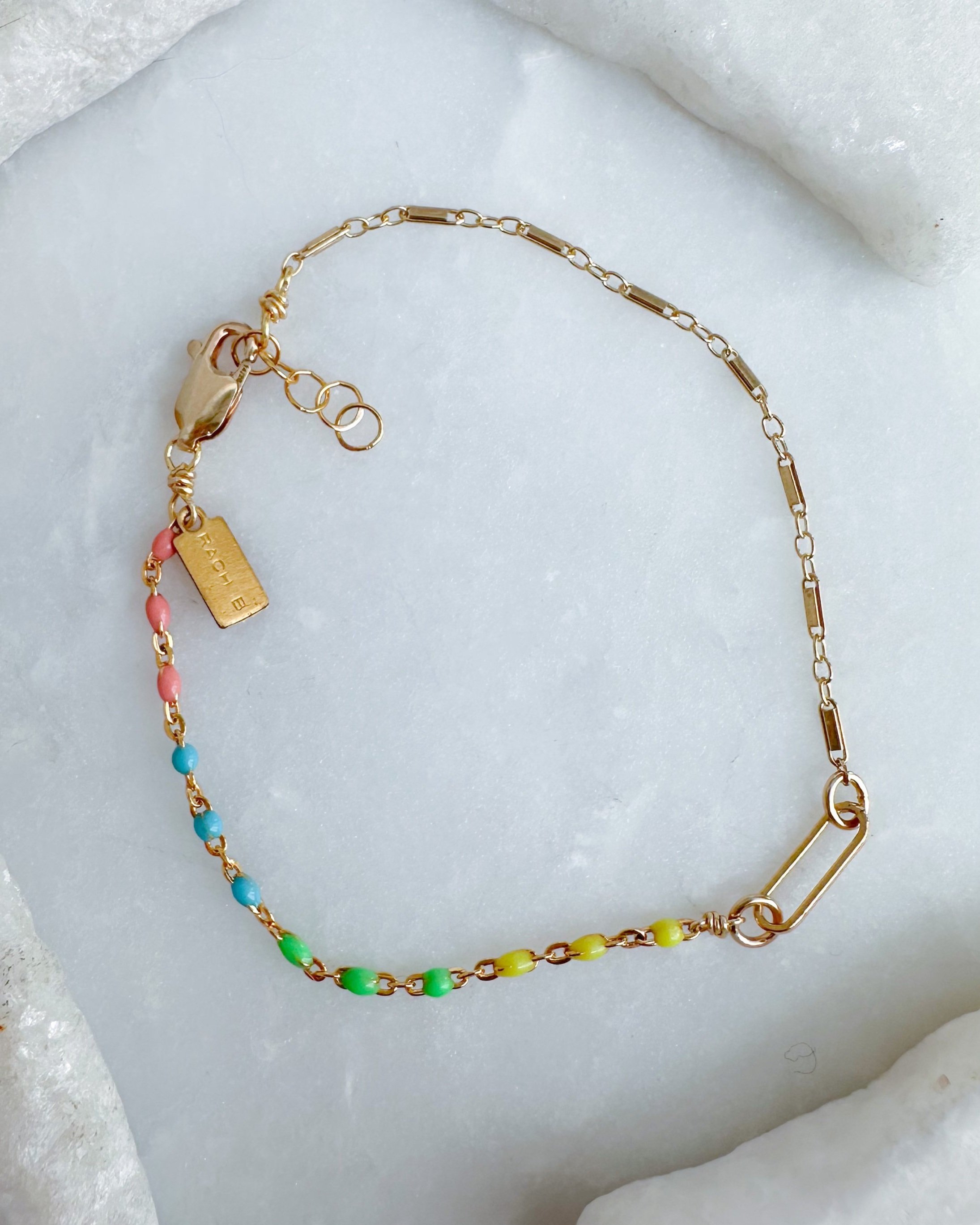 Enamel+chain+14k+gold+layer+adjustable+bracelet_Rach+B+Jewelry_RB1250_1.jpg