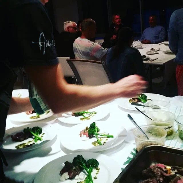 Flair to finish #nzbeef #kawakawarub #pickledkawakawa #goatscheese #elegantdining #yourplace #orours