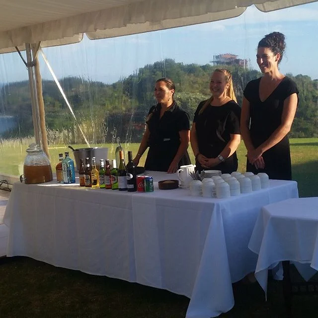 Friendly, efficient service starts with the right players. Who do you want looking after you on your big day? These guys. Another beautiful wedding at #pacificrendezvous #tutukaka