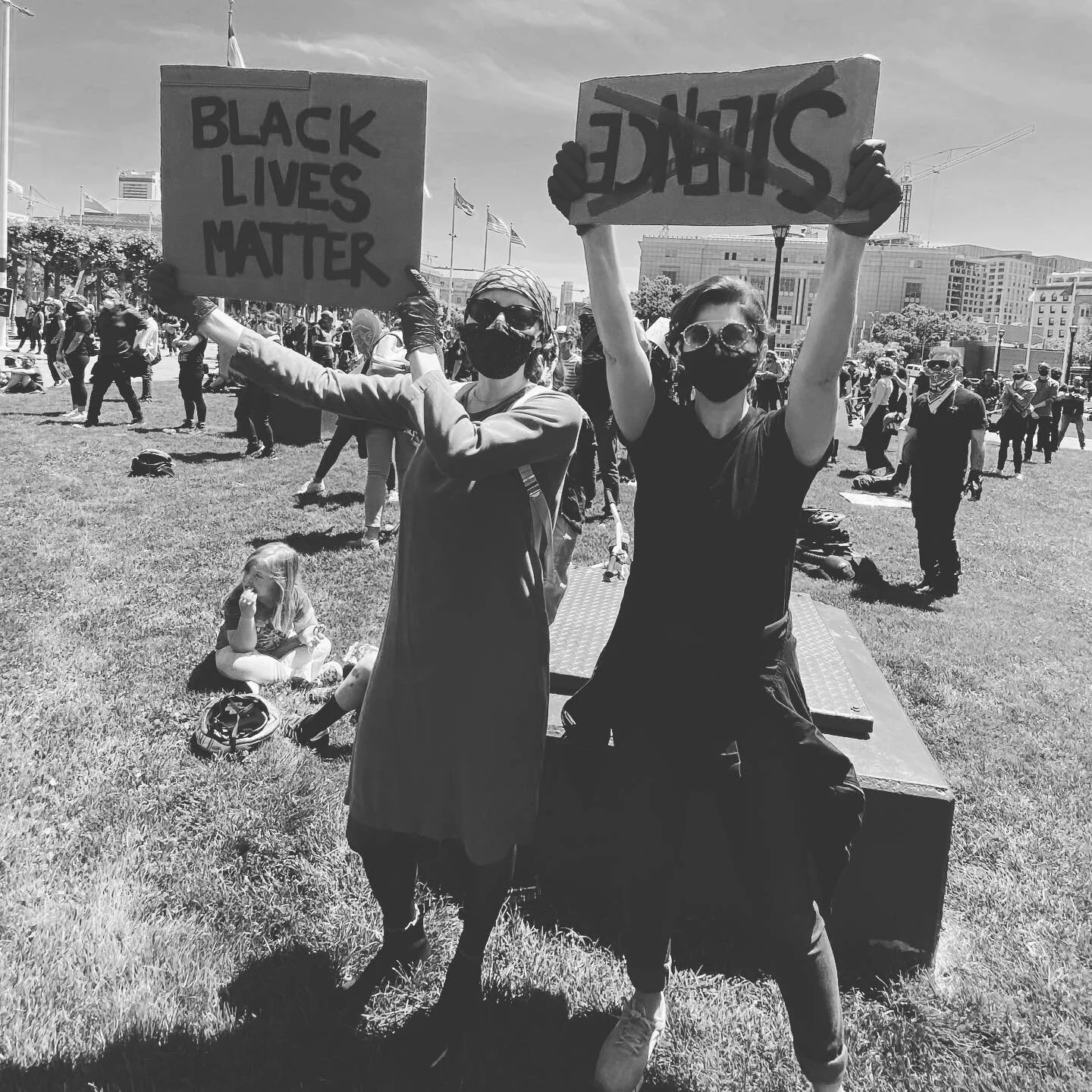 We will not be silent until the world is one that we&rsquo;re proud to be a part of. No lives matter if black lives don&rsquo;t matter. We will protest on the street, protest inside our companies, and read up and donate until we understand better how