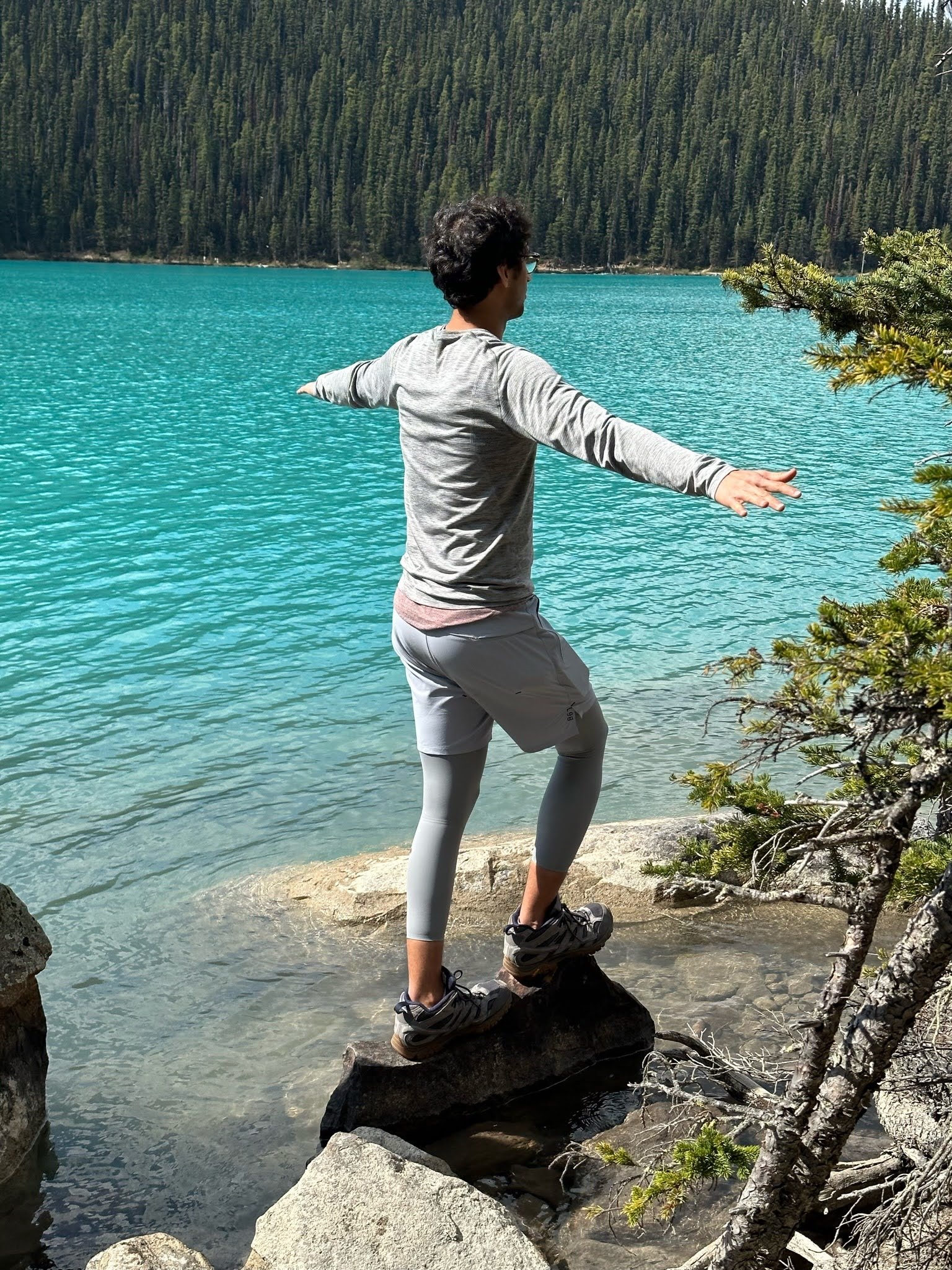 Lake Louise is that blue.