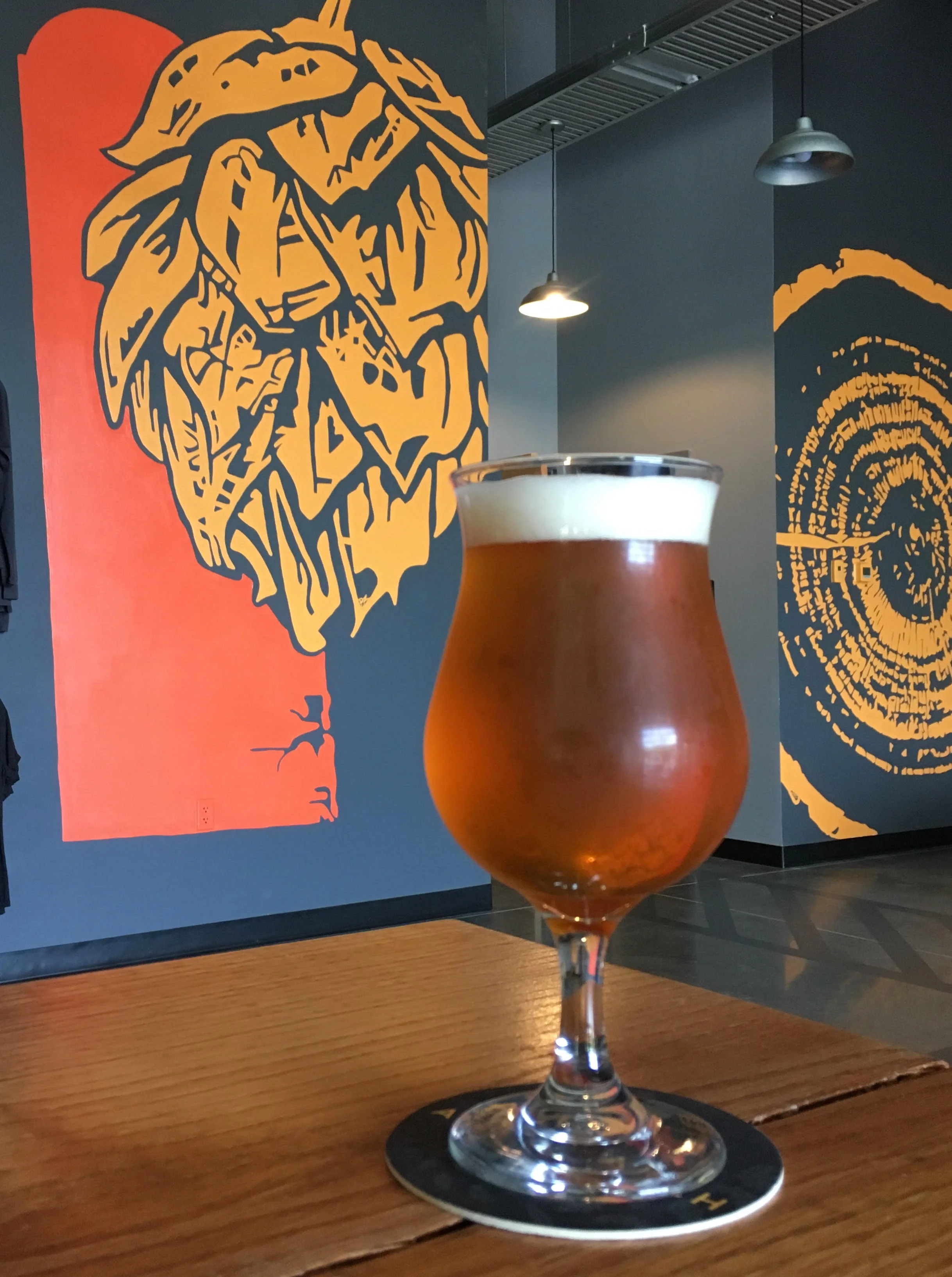 Clever Hans hanging around at the brewery on a lovely Tuesday afternoon.