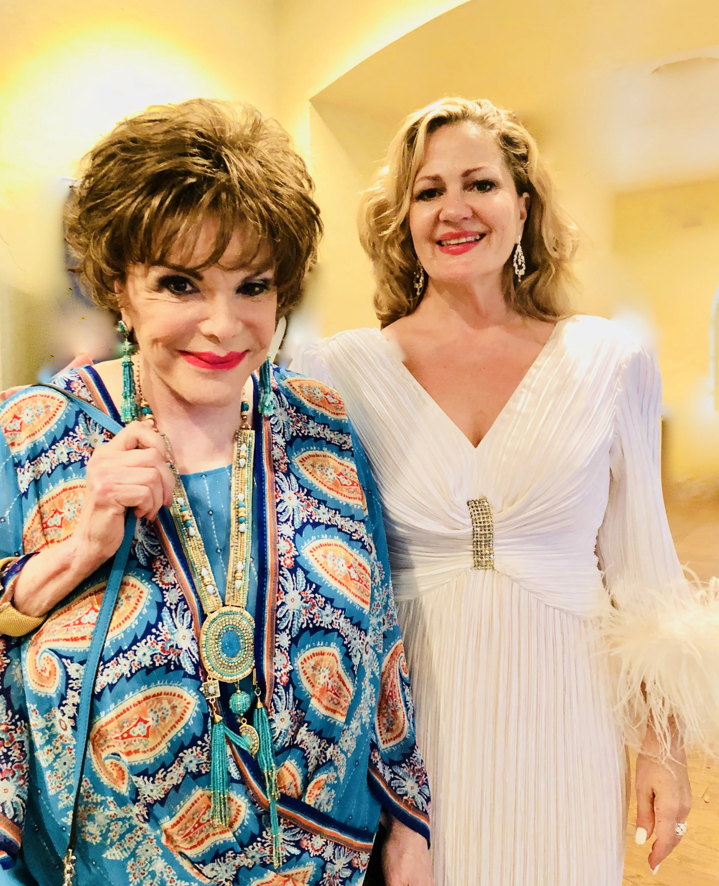 Having a great time with Connie Francis!