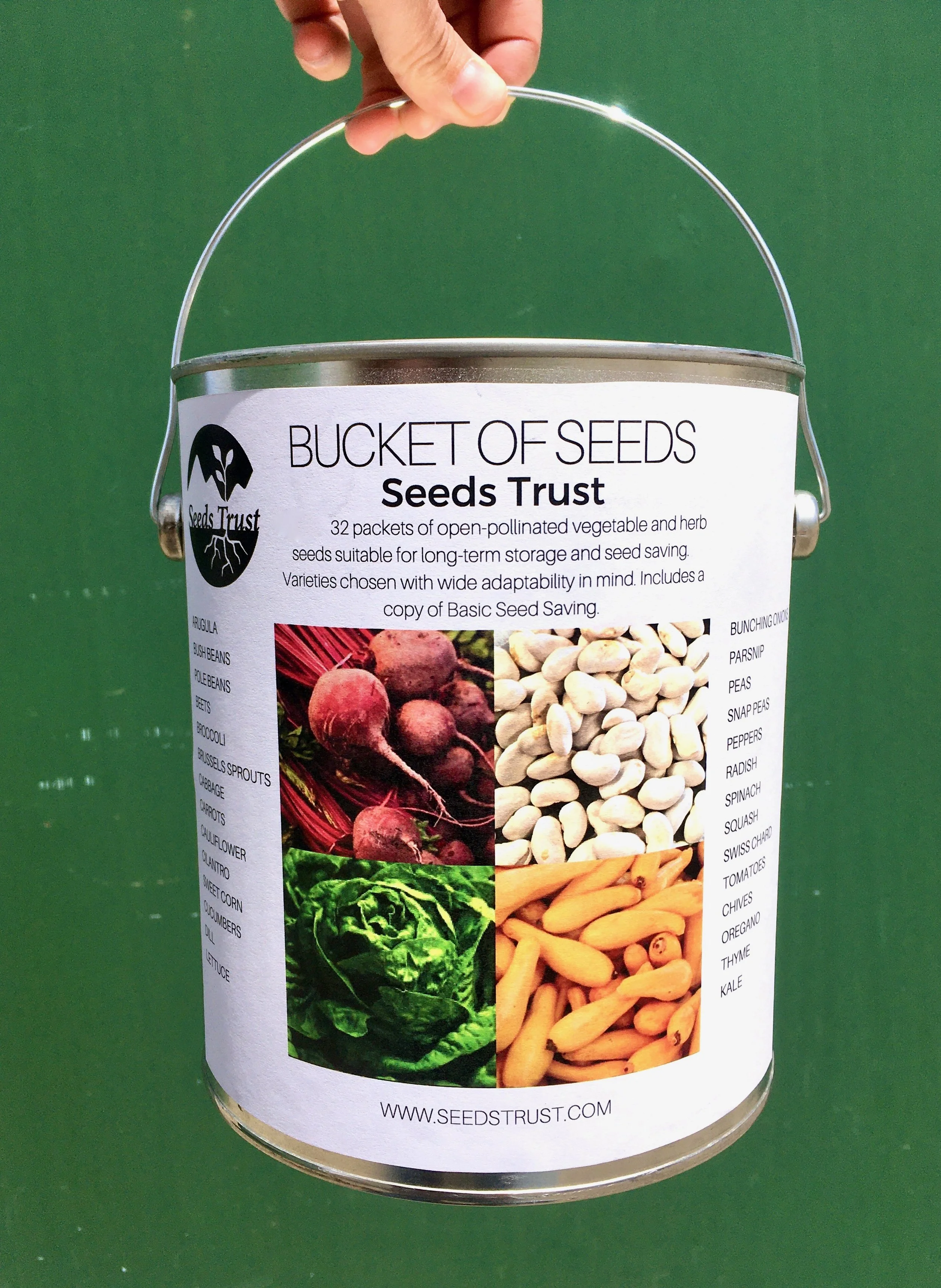 BUCKET OF SEEDS - Seeds Trust