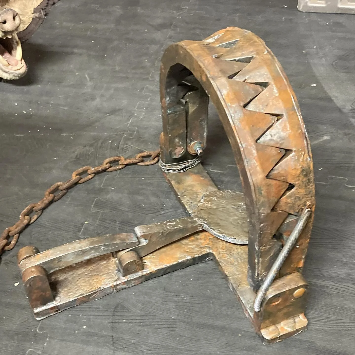 Stunt safe props as well as FX props are two of the things I specialize in designing and fabricating for film and television. This bear trap is 100% safe (safe meaning for use by stunt professionals) and is a fun example of the challenges of complex 