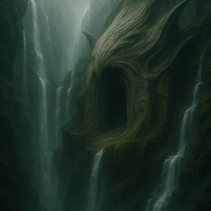 &hellip;Deep within Gandia, the mists remember what no god could bury.

A glimpse into the world of the Amaranthian. 
I&rsquo;ve been creating more of its visual language as I work through the final draft of book one. #darkfantasy #fantasyworldbuildi