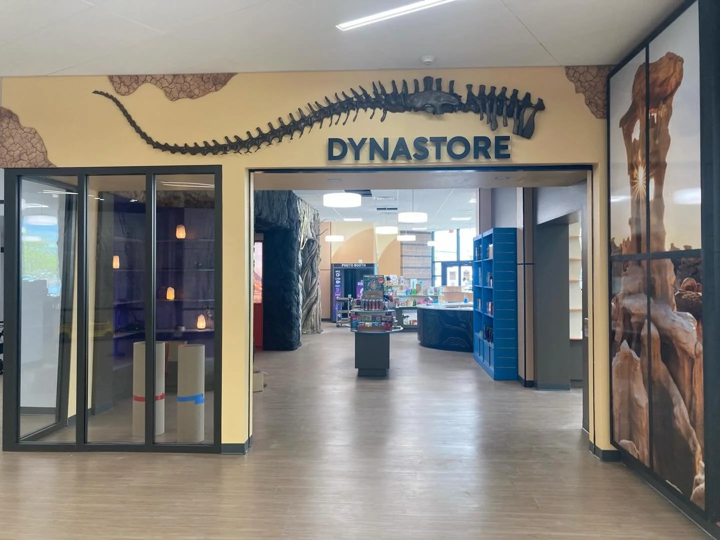 Over the last six months, I&rsquo;ve had the opportunity to work with @fivetonmonkey and the @newmexicodinomuseum @nmnaturalhistoryfoundation on the redesign and fabrication of special elements for the gift shop remodel. This project is some of the m