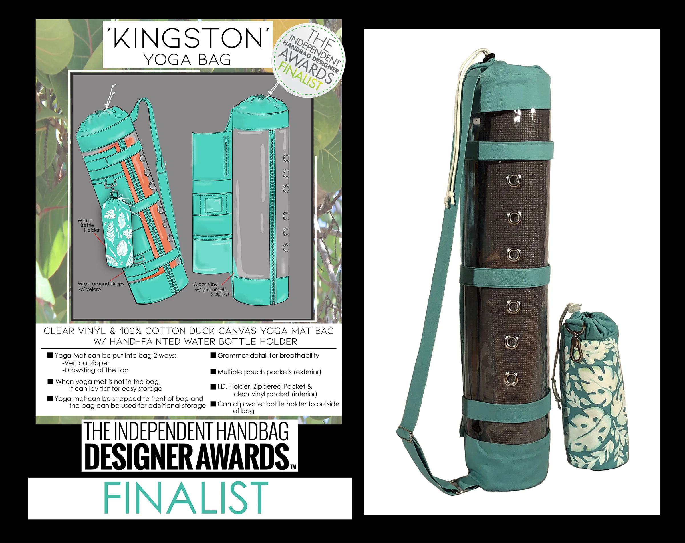 Finalist: The Pure and Natural Yoga Bag Inspired by Taja Coconut