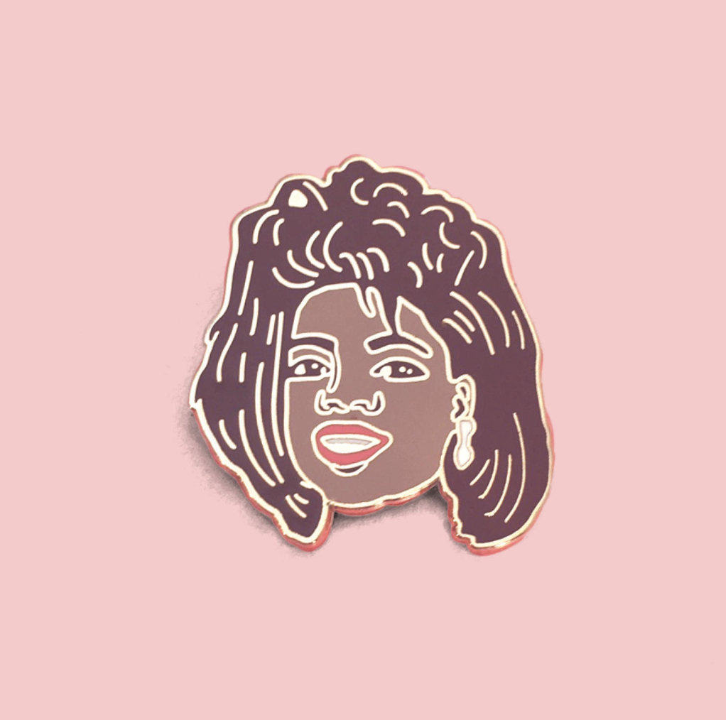 Oprah pin by Amy Blue Illustration and can be purchased here.
